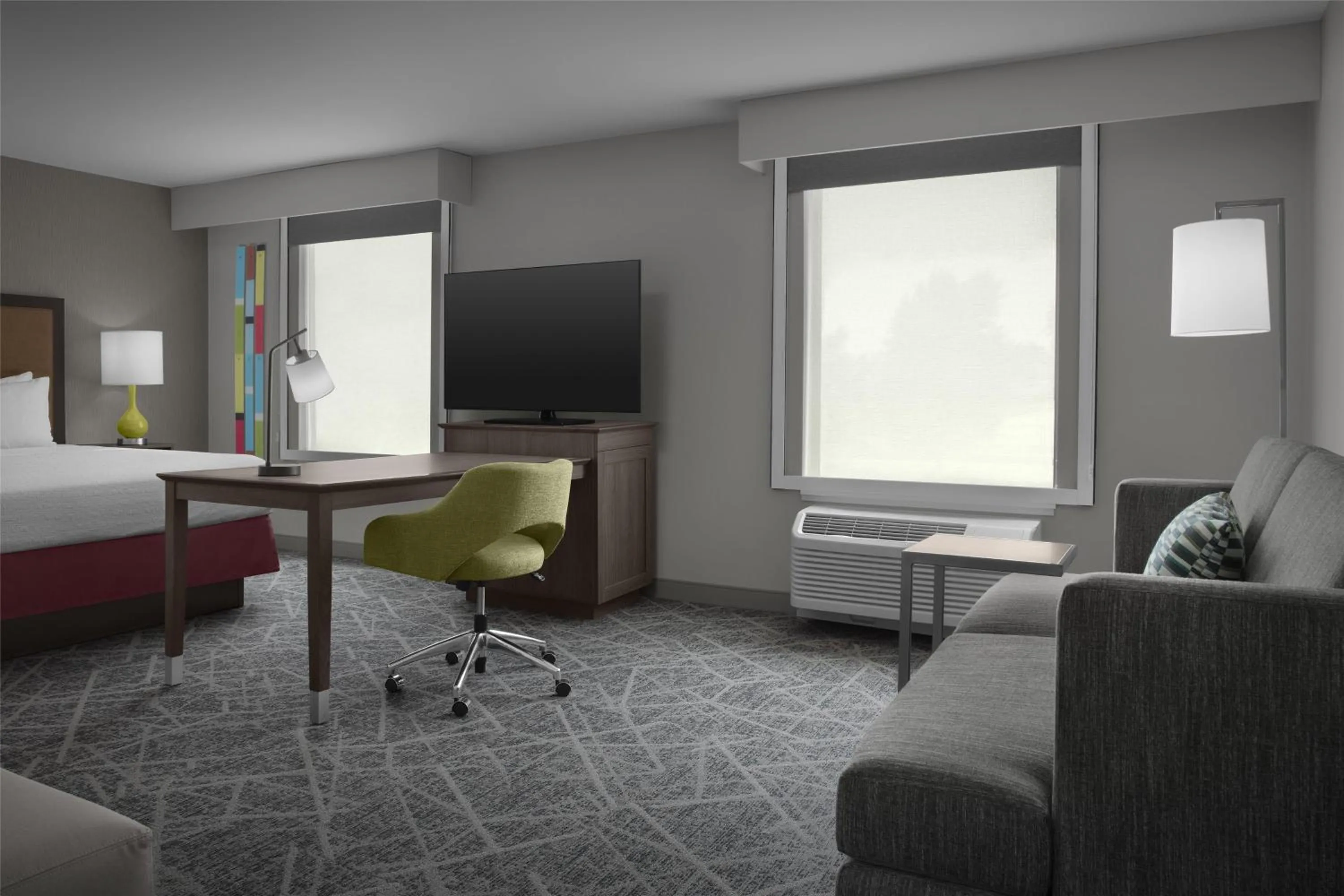 Bedroom, Bed in Hampton Inn and Suites Georgetown/Austin North, TX