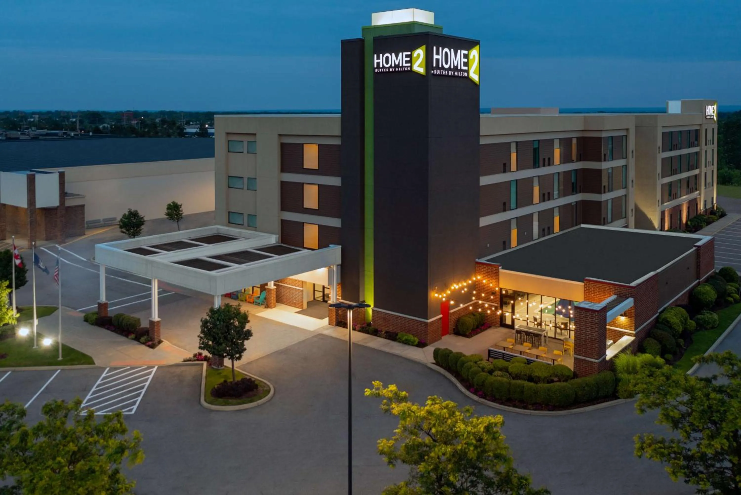 Property building in Home2 Suites by Hilton Buffalo Airport/ Galleria Mall
