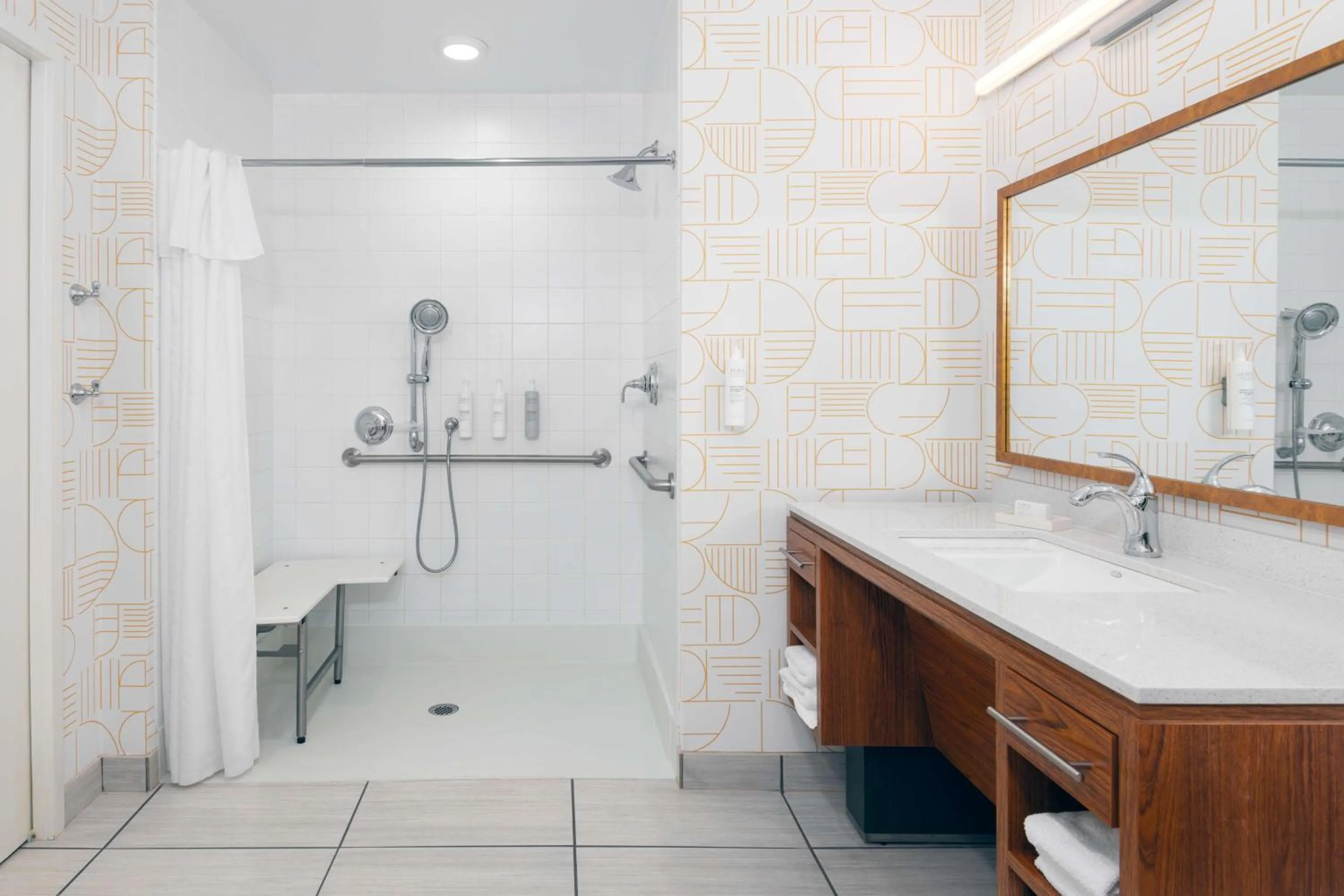 Bathroom in Home2 Suites by Hilton Buffalo Airport/ Galleria Mall