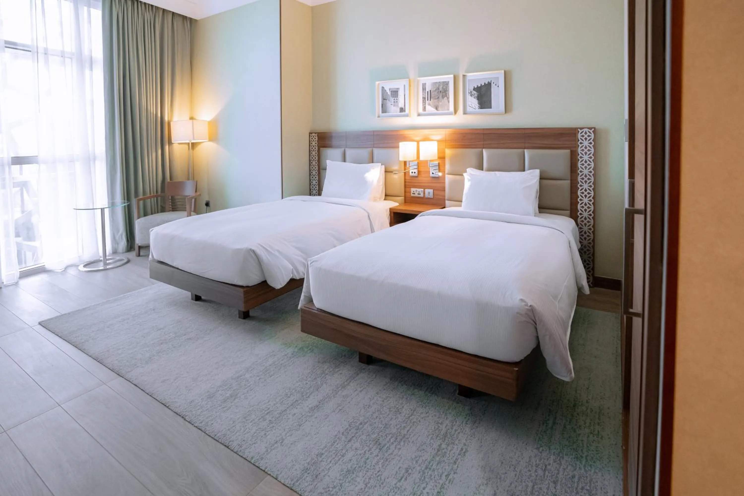 Bed in Hilton Garden Inn Dubai Deira
