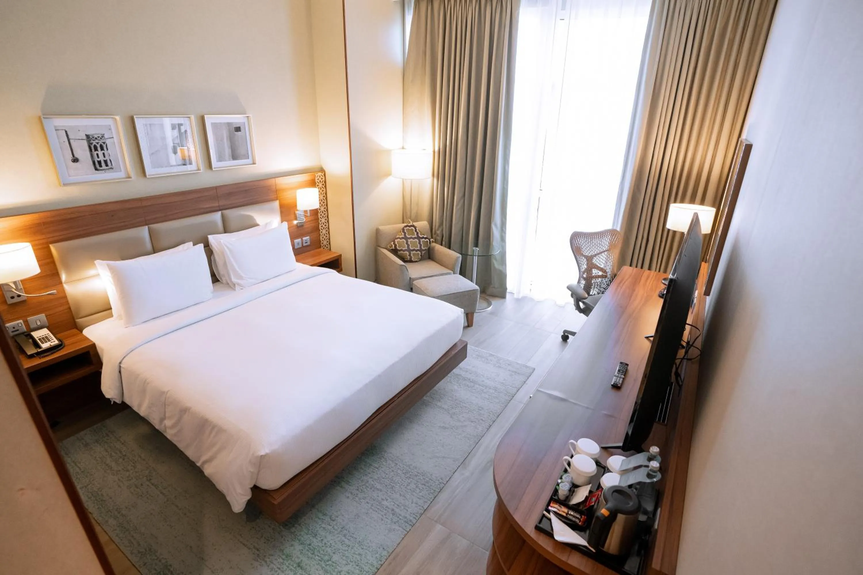 Bed in Hilton Garden Inn Dubai Deira