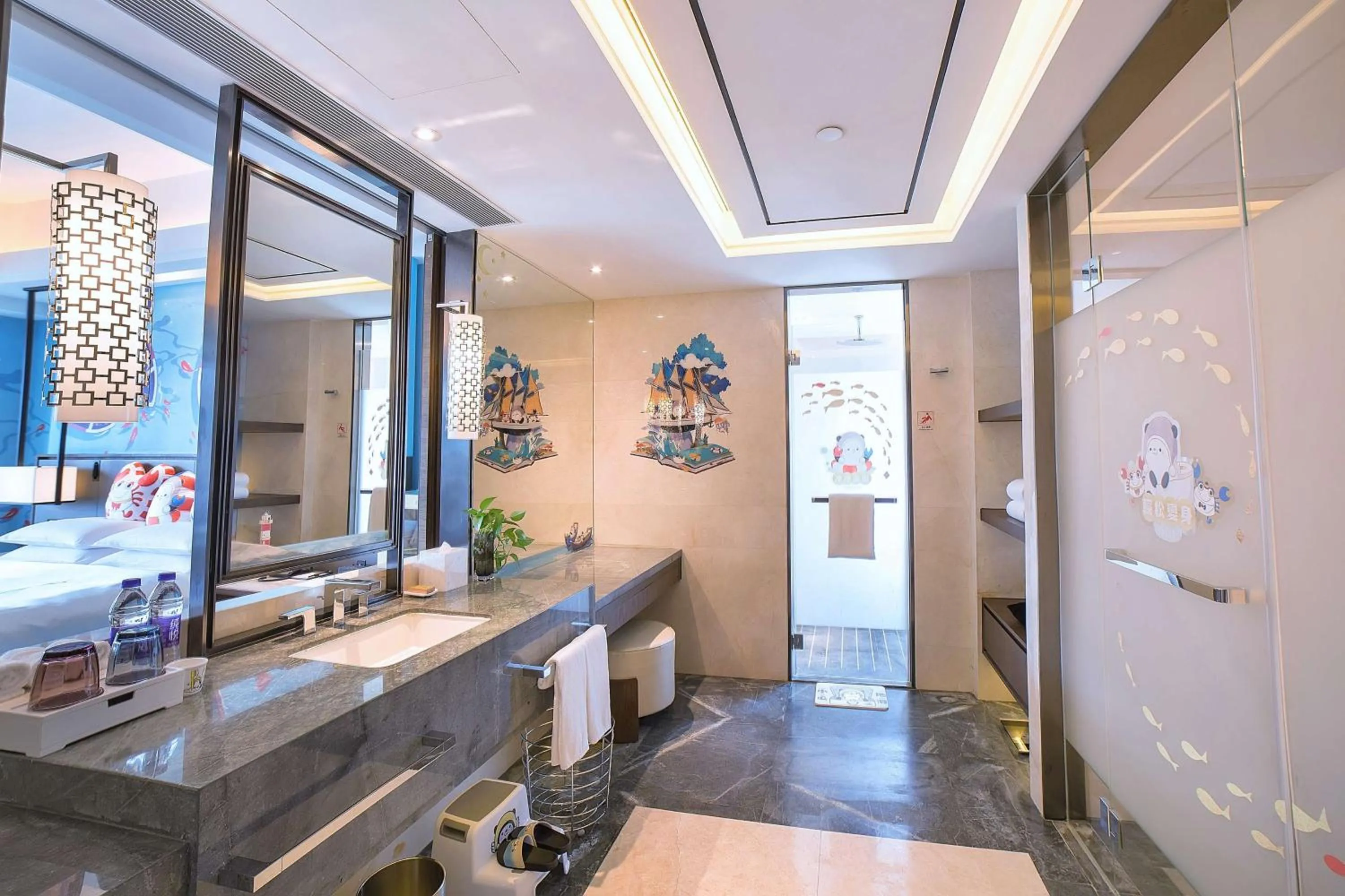 Bathroom in Hilton Zhoushan