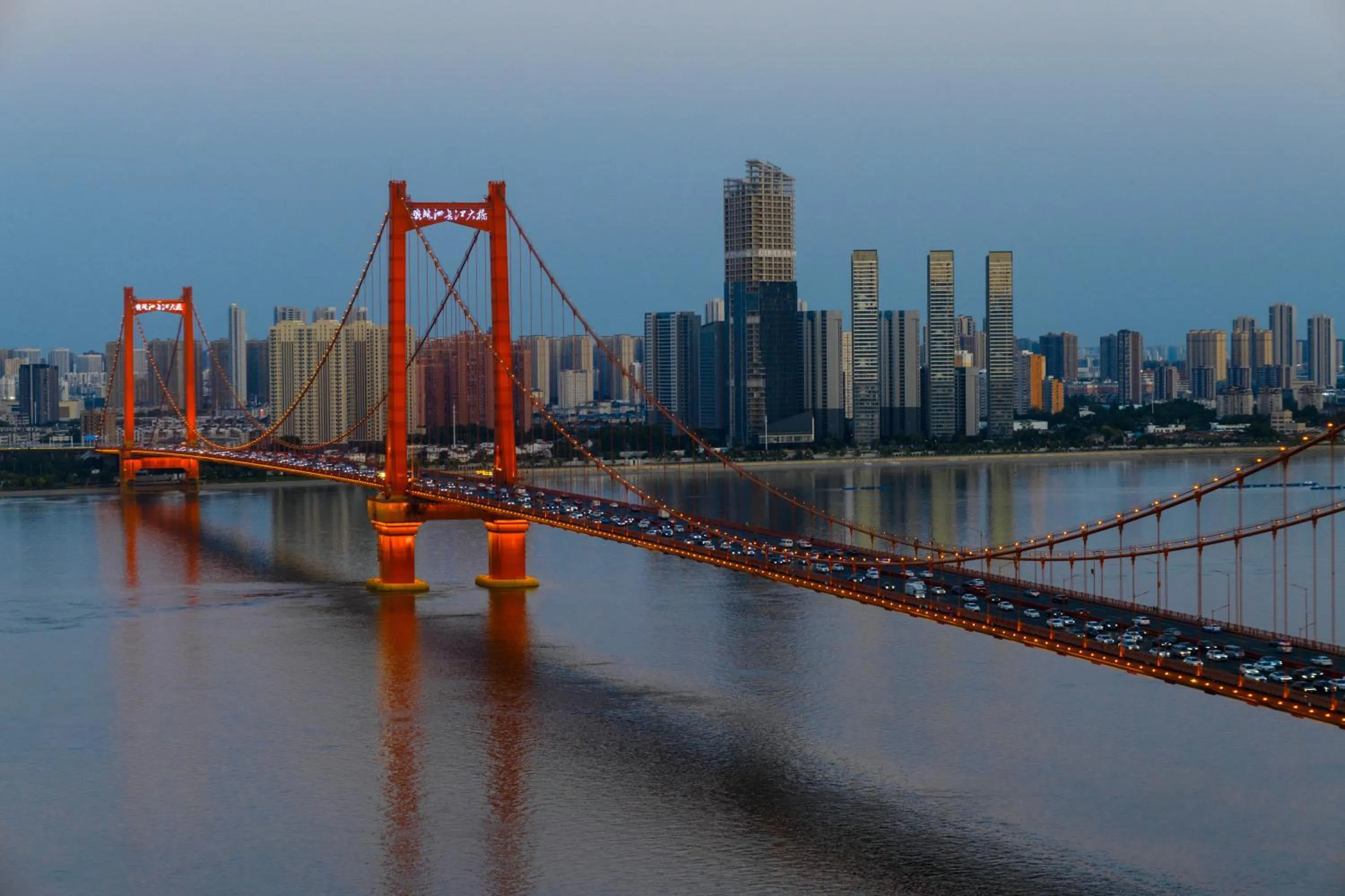 Natural landscape in Hilton Wuhan Yangtze Riverside