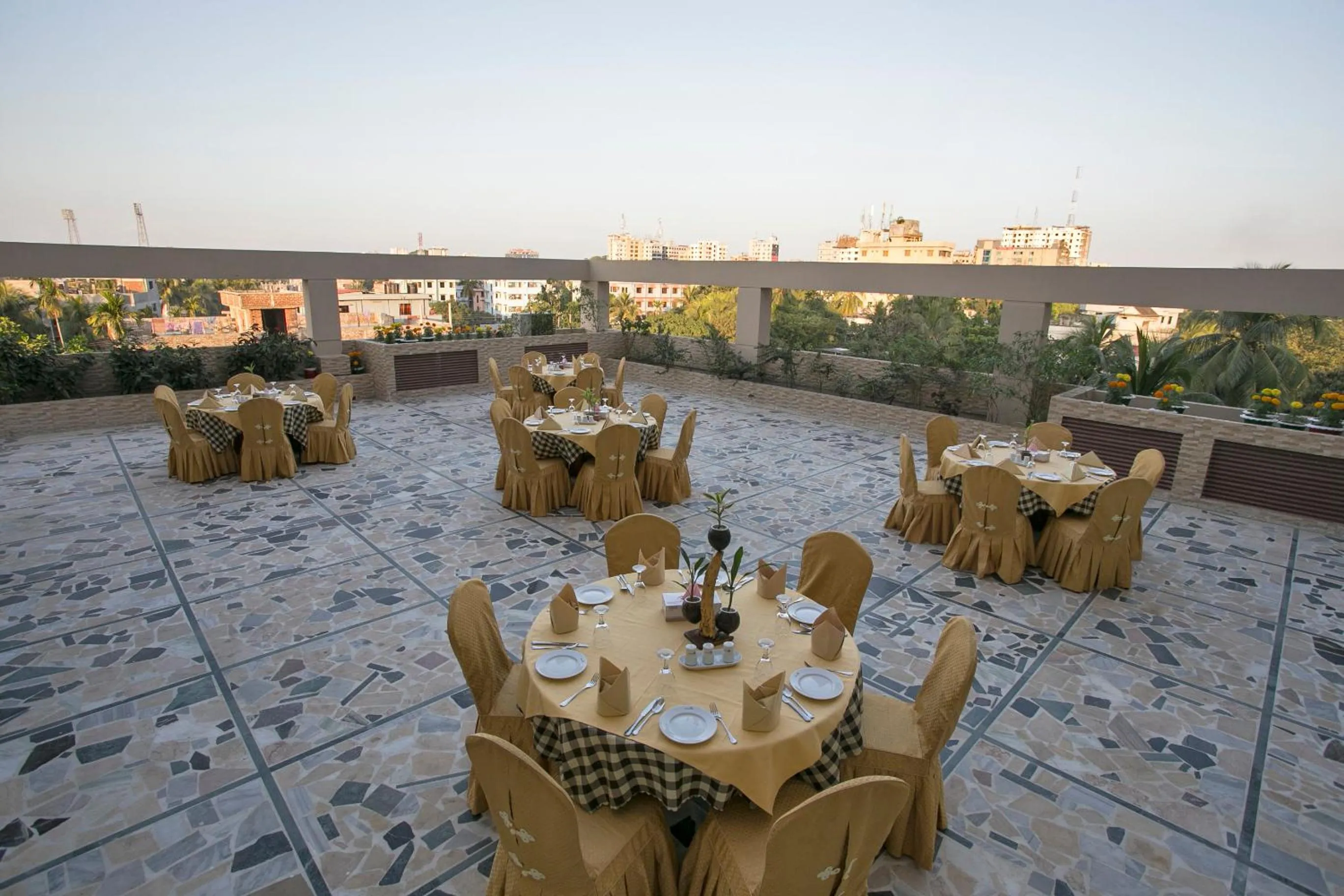 Decorative detail in Nirvana Inn