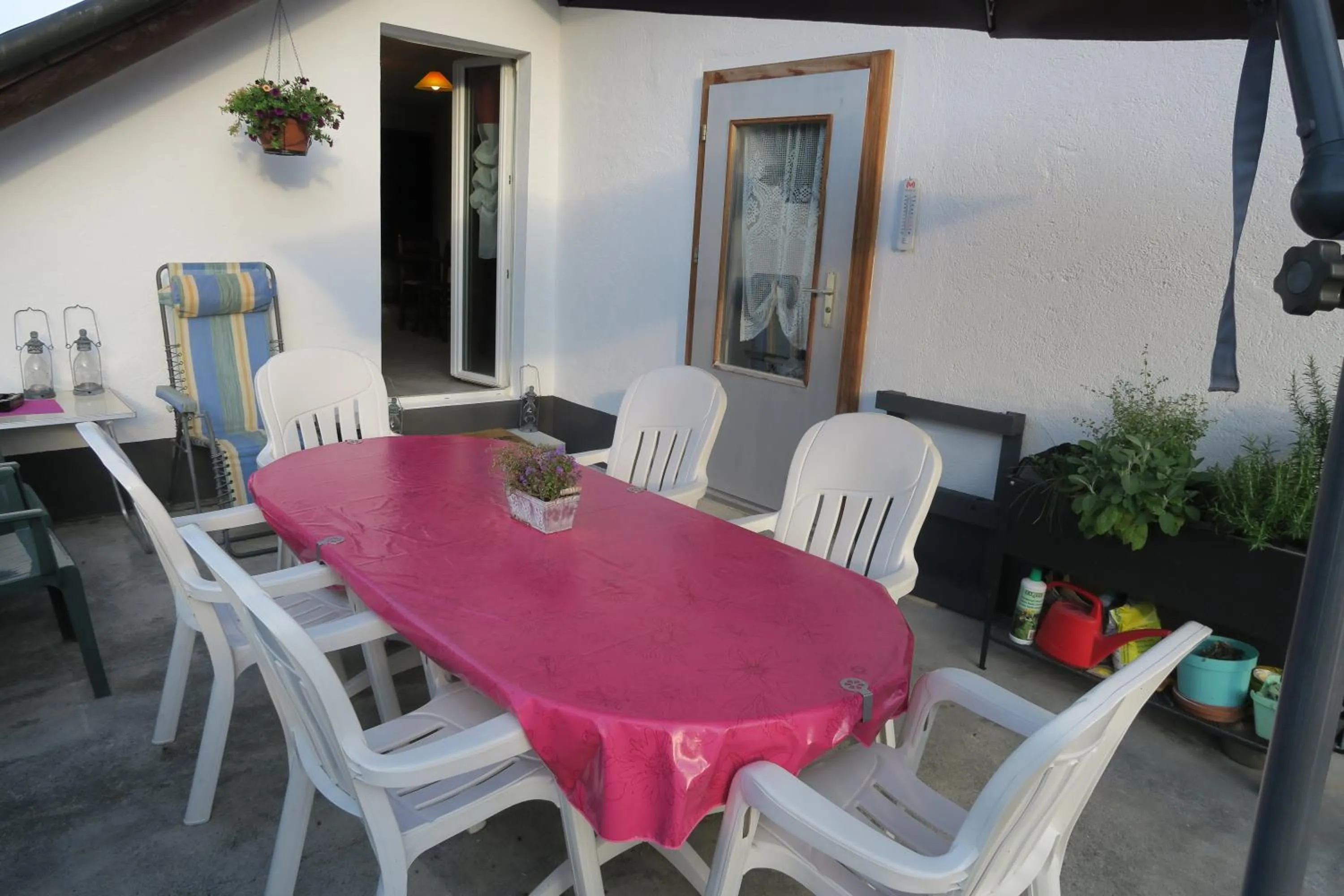 Patio in L'Union B&B - Chambres d'hôtes