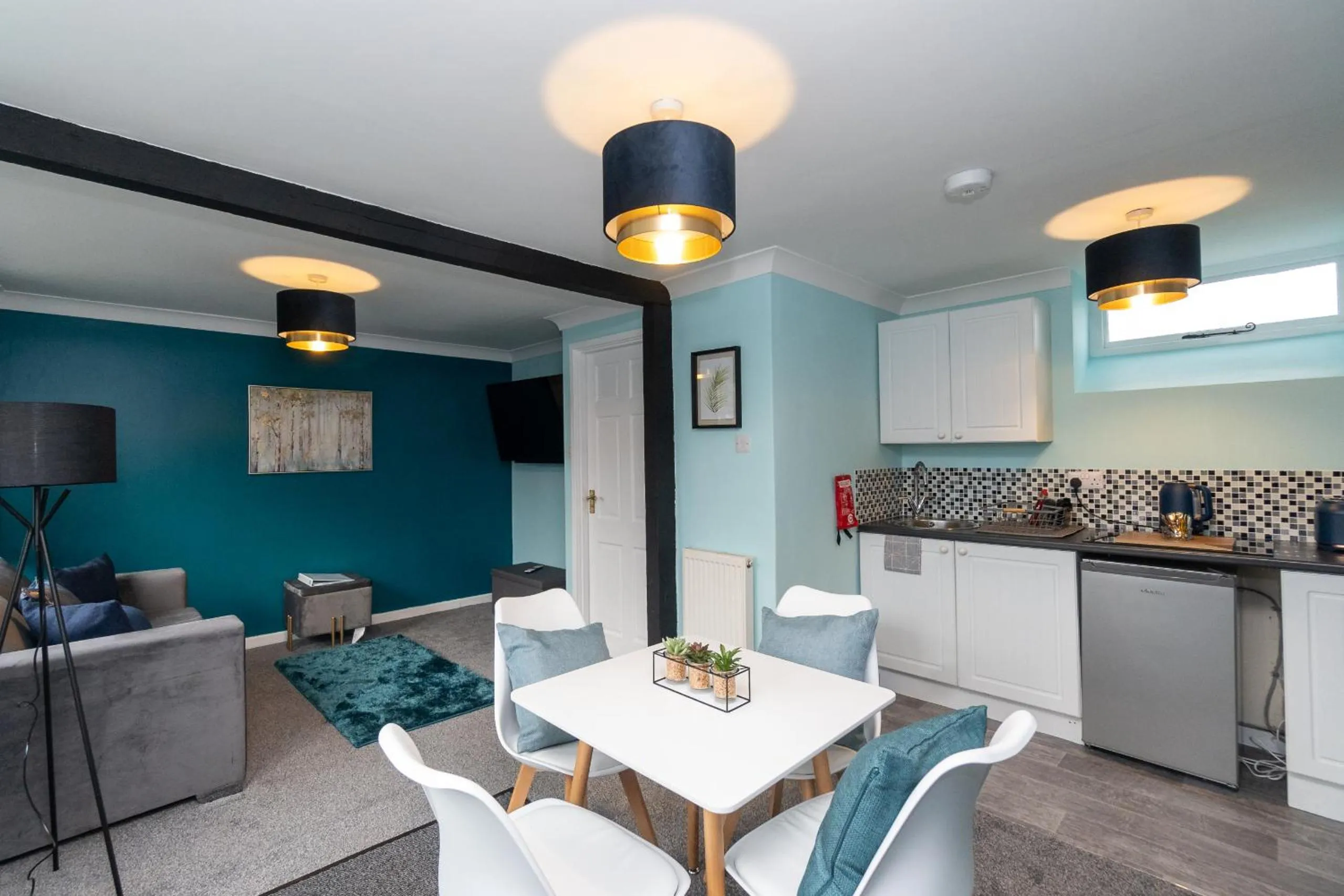 Living room in The Ancient Unicorn