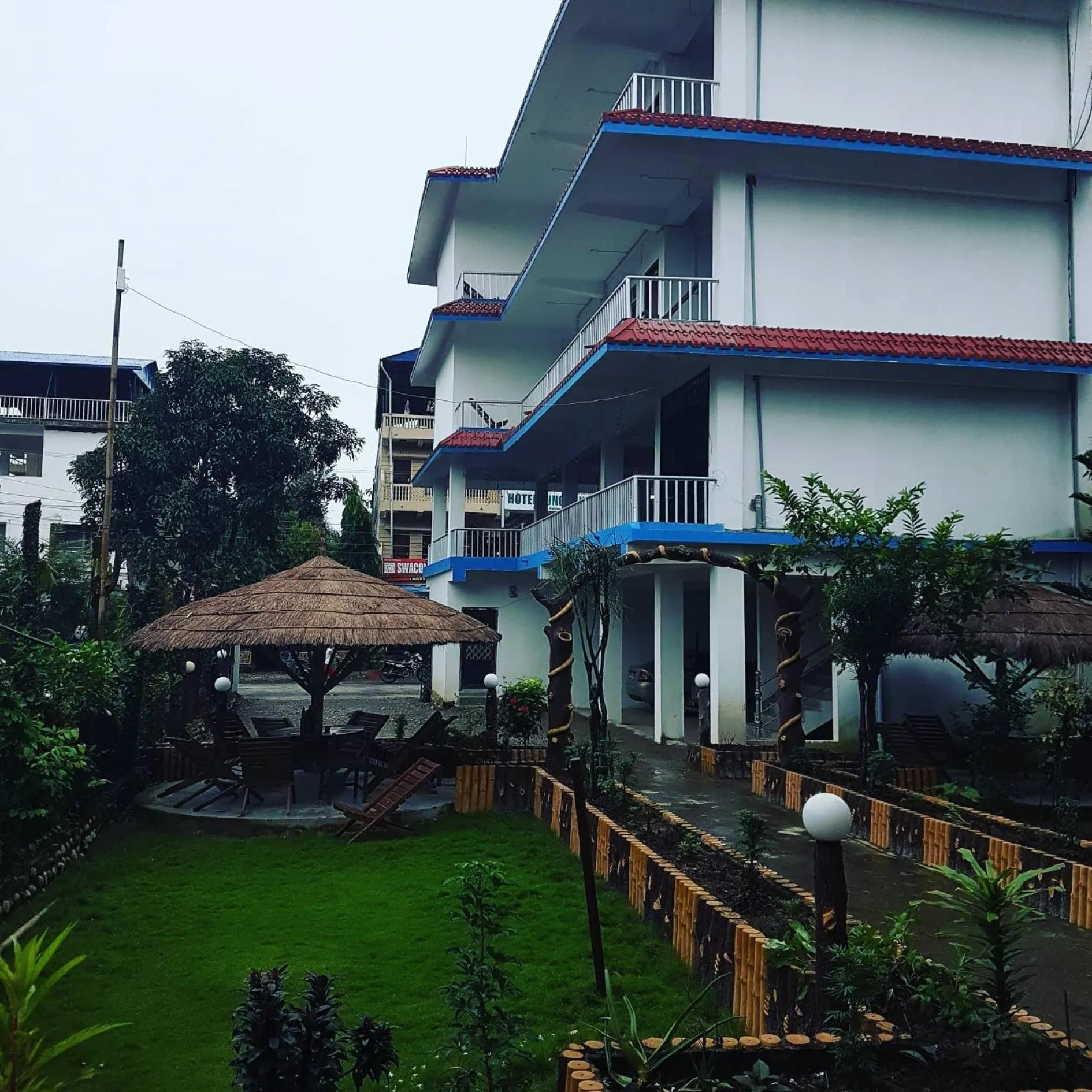 Garden in Hotel Shiva's Dream