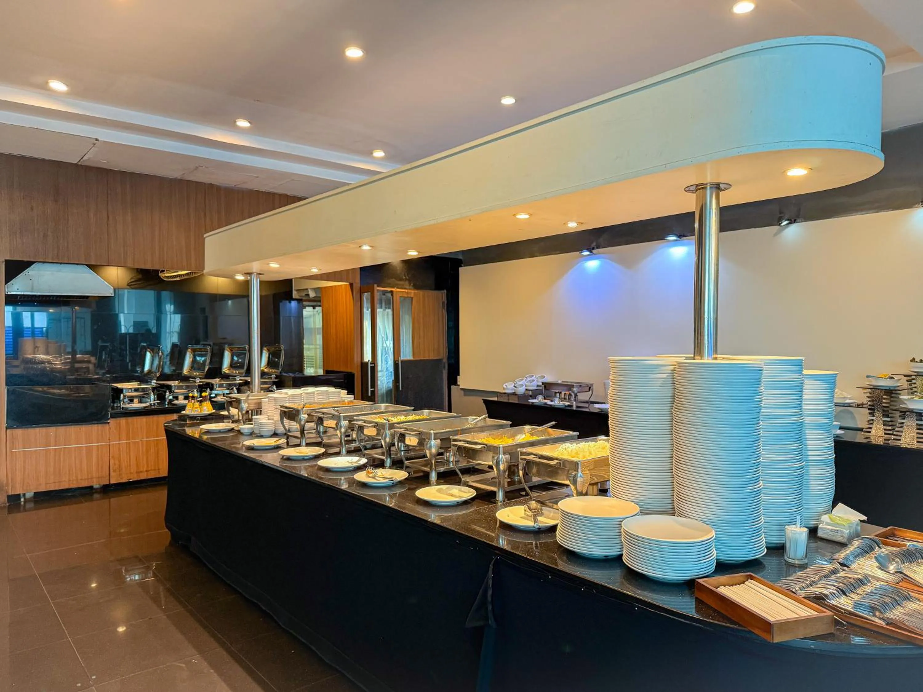 Buffet breakfast in Avana Residence