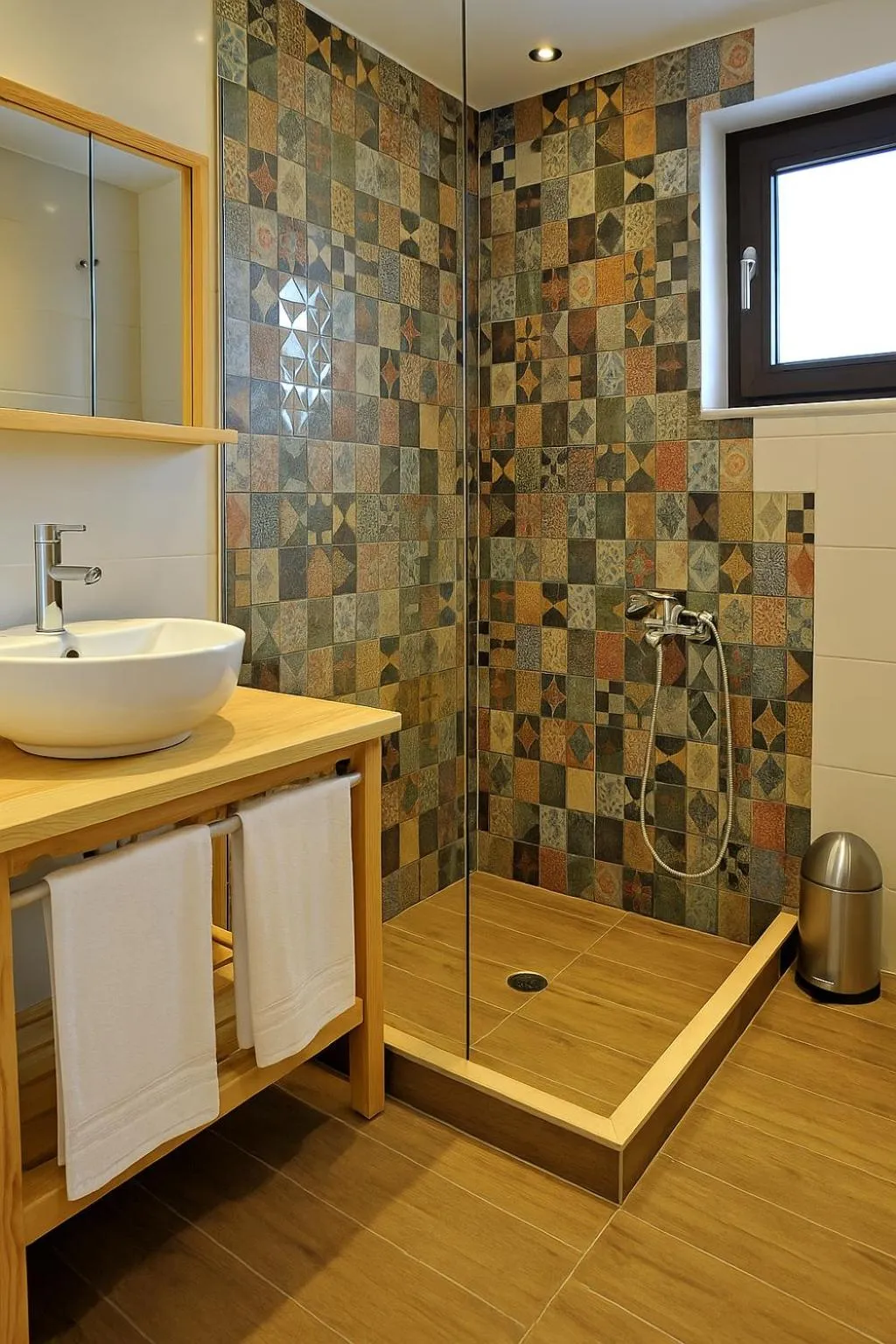 Shower in Arktos Hotel