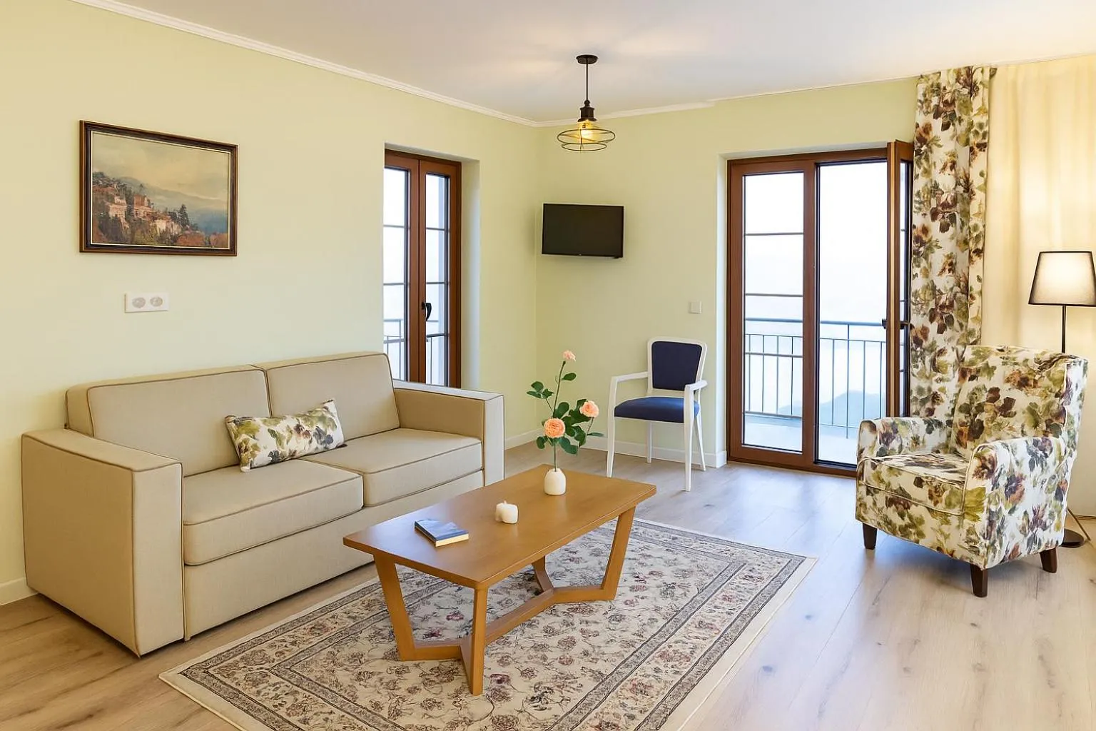 Living room in Arktos Hotel