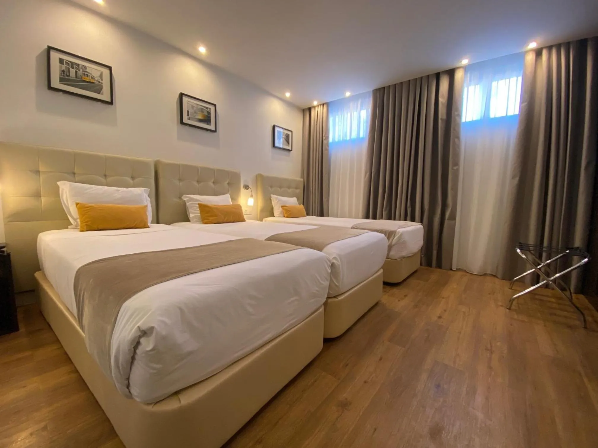 Bed in Lisbon City Apartments & Suites by City Hotels
