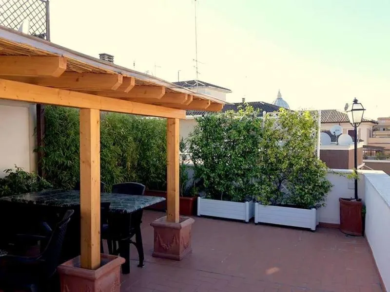 Balcony/Terrace in Attico 203