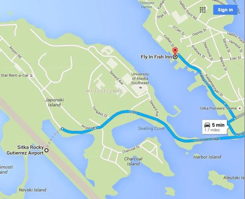 Location in Longliner Lodge and Suites