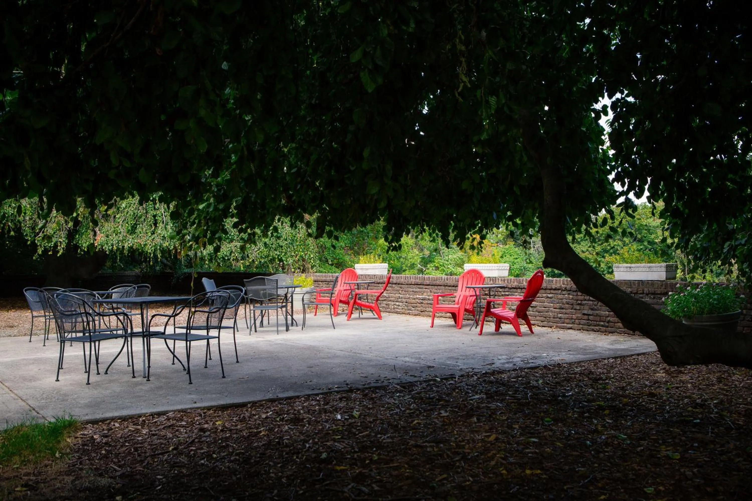 Garden in Rutgers University Inn and Conference Center