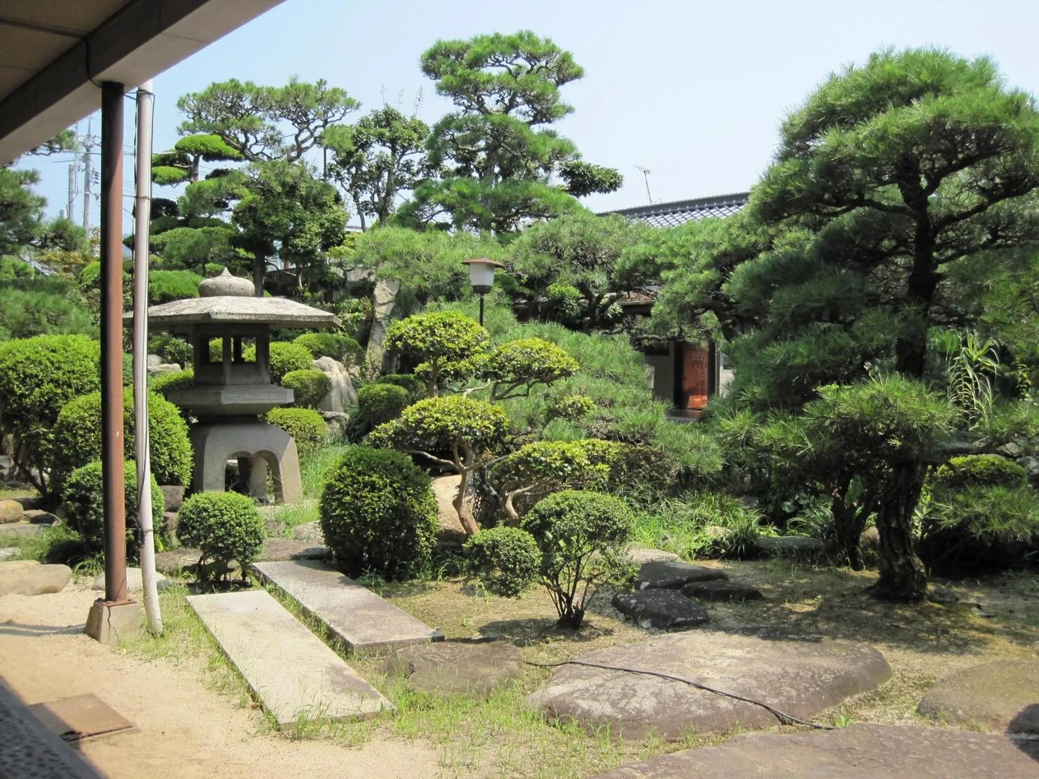 Garden in Suminoe Ryokan