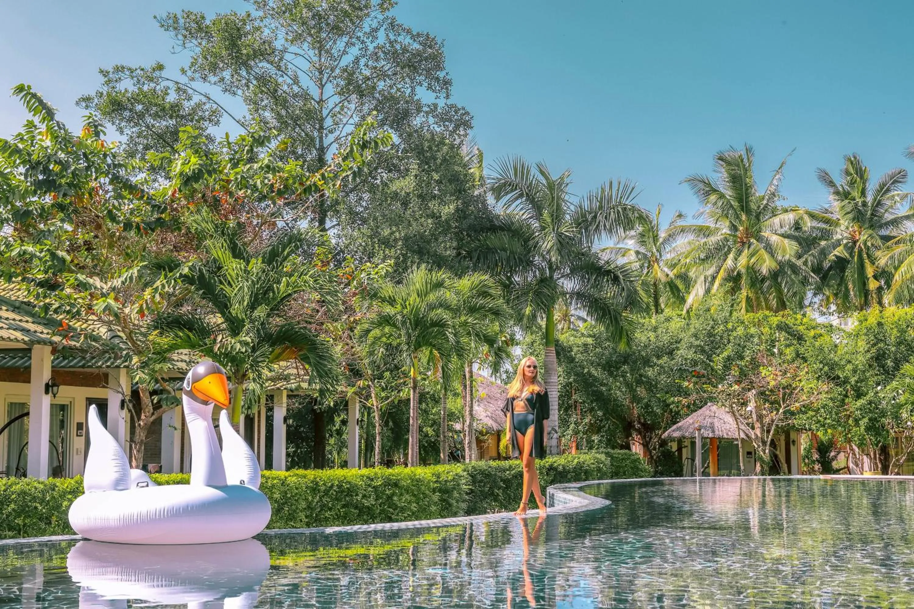 People in Famiana Green Villa - Complimentary Airport Shuttle