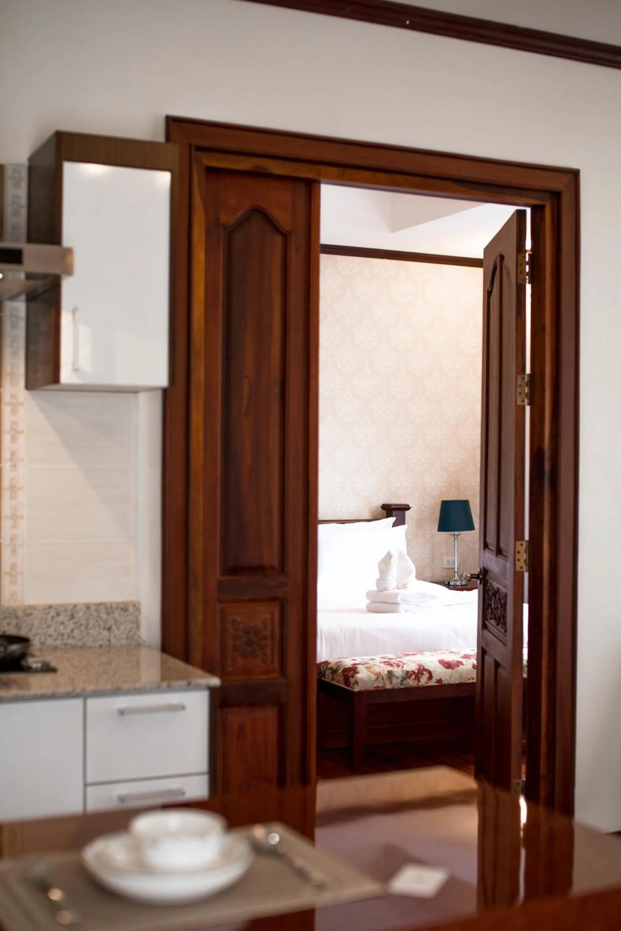 Bed in Capitol Residence