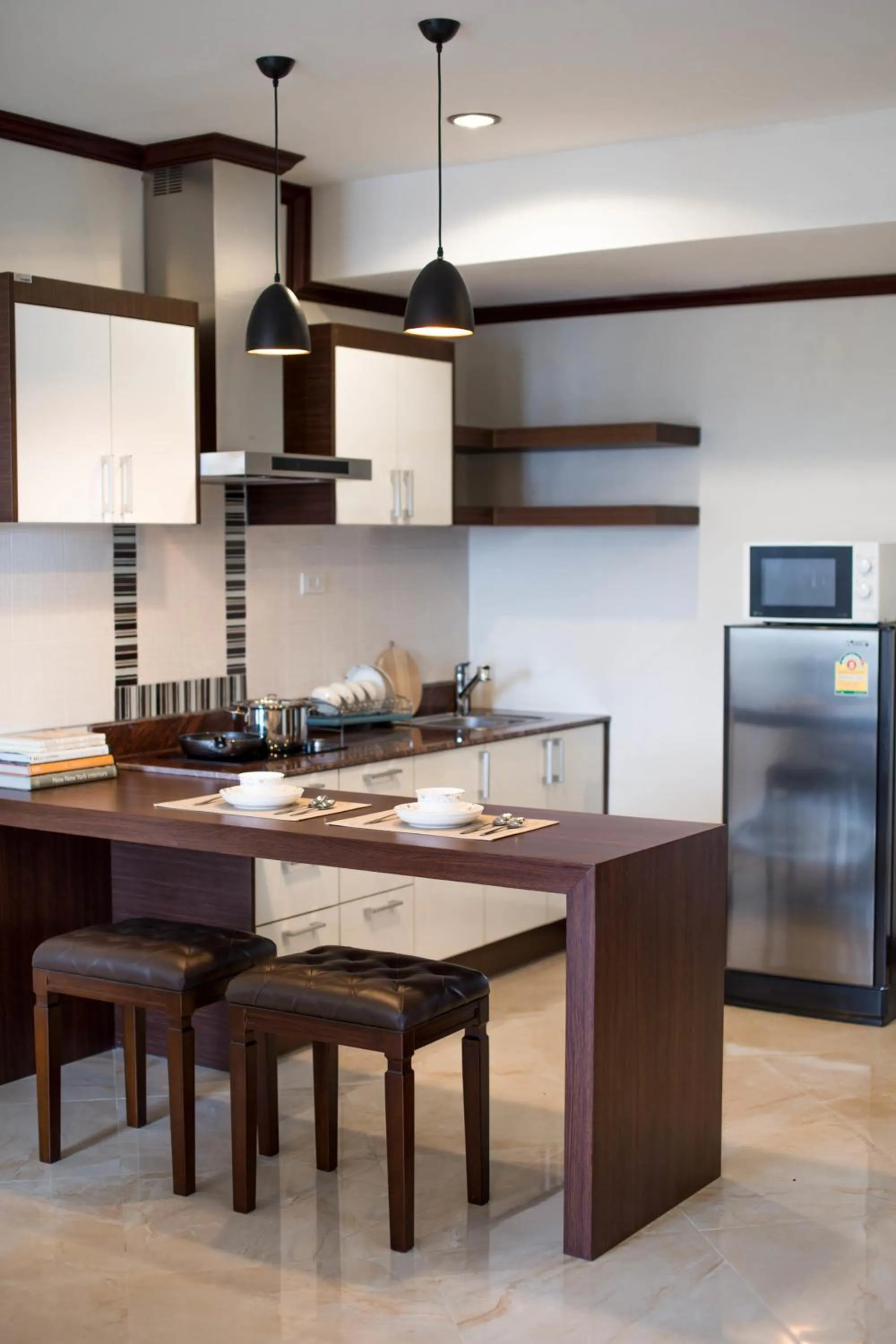 Dining area in Capitol Residence
