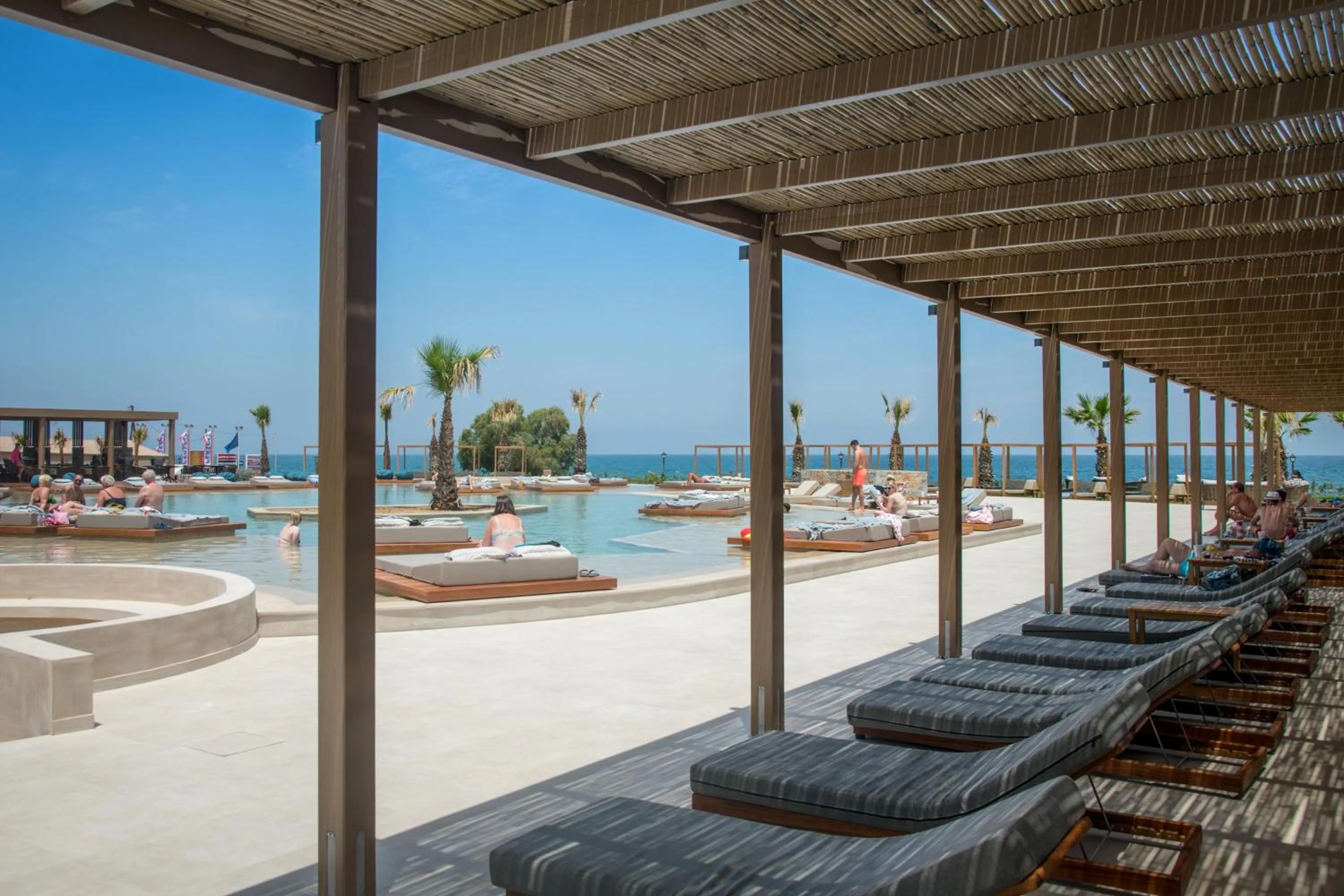 Swimming pool in SENSEANA Sea Side Resort & Aquadventure