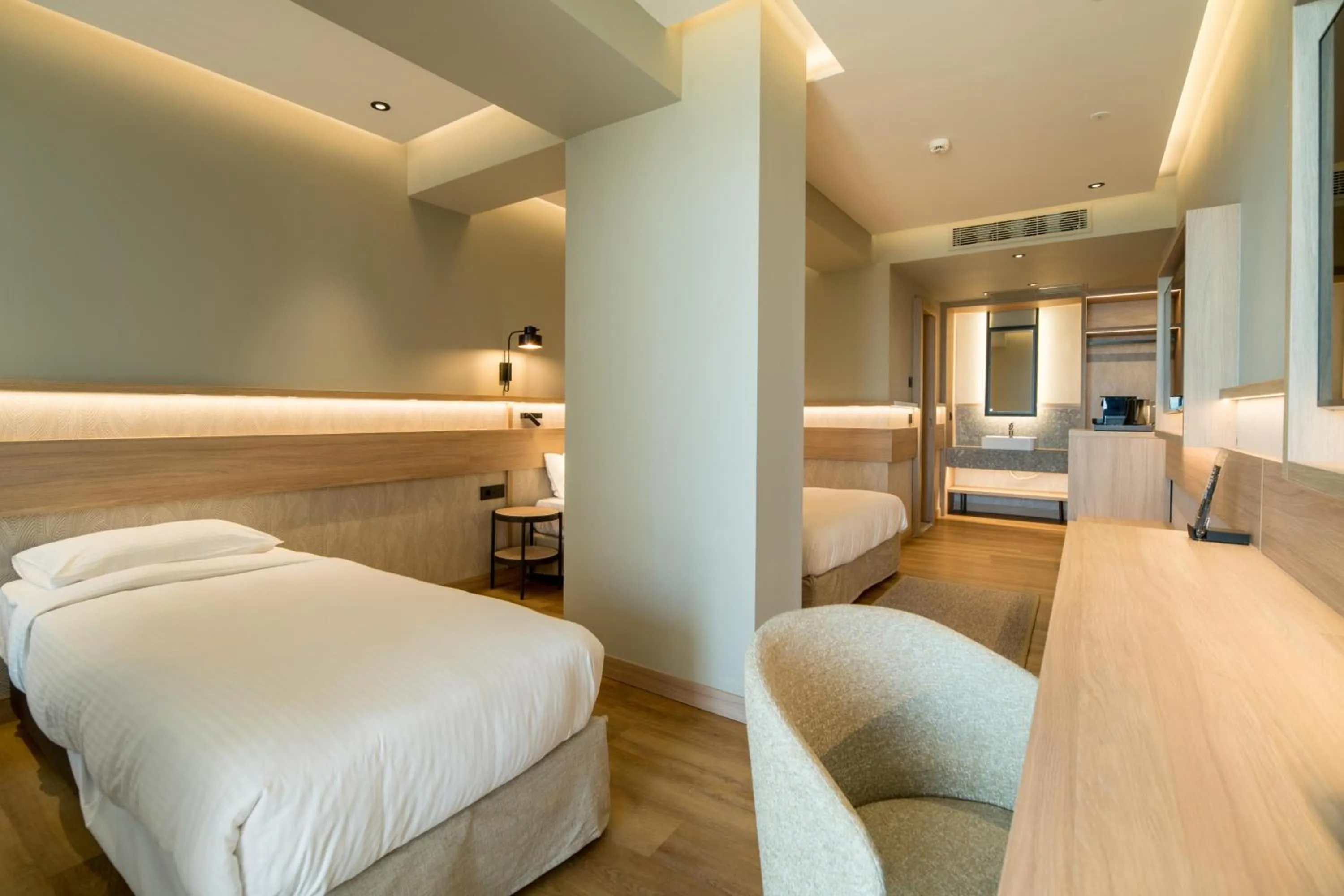 Photo of the whole room, Bed in SENSEANA Sea Side Resort & Aquadventure