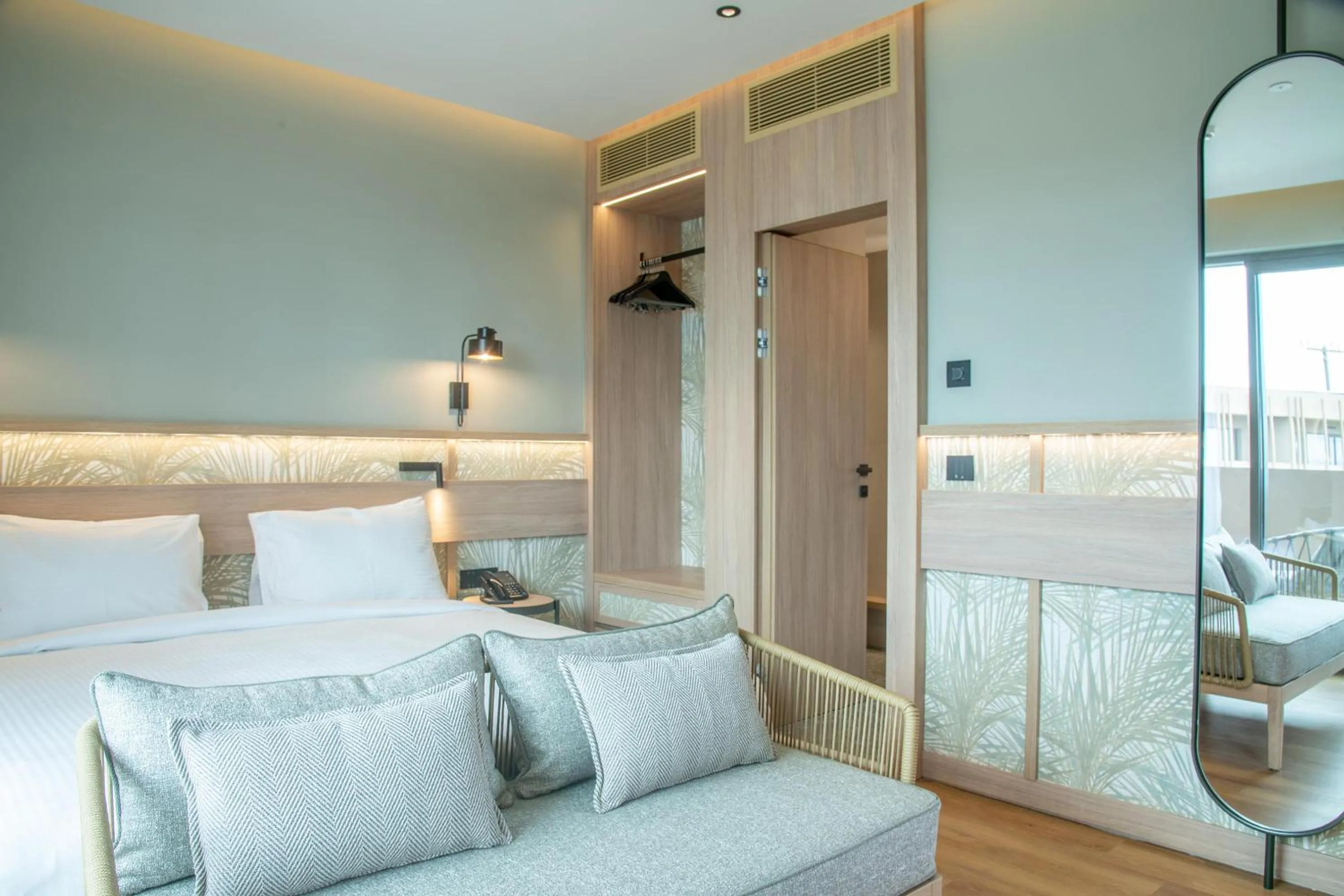 Photo of the whole room, Bed in SENSEANA Sea Side Resort & Aquadventure