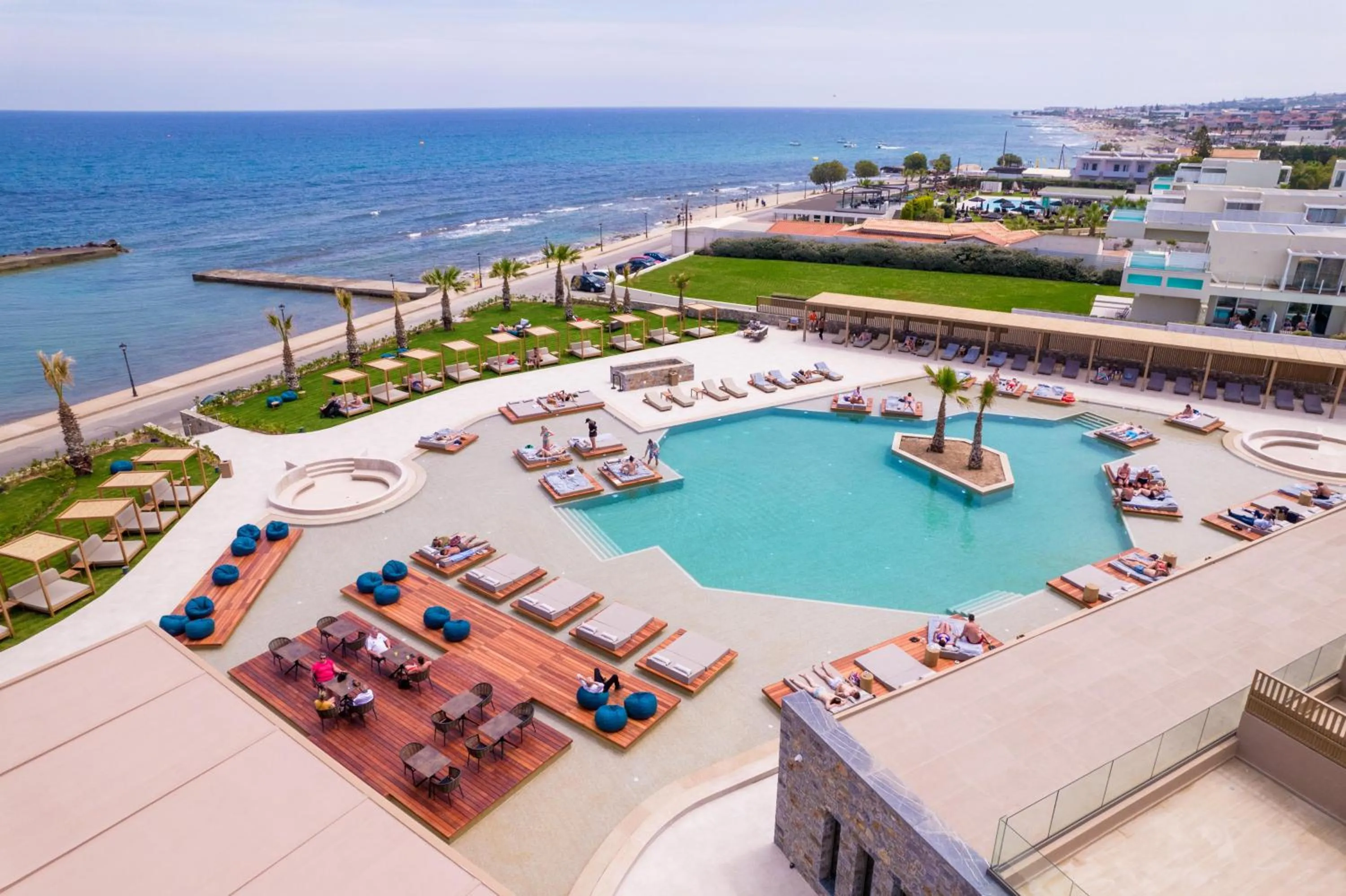 Swimming pool in SENSEANA Sea Side Resort & Aquadventure