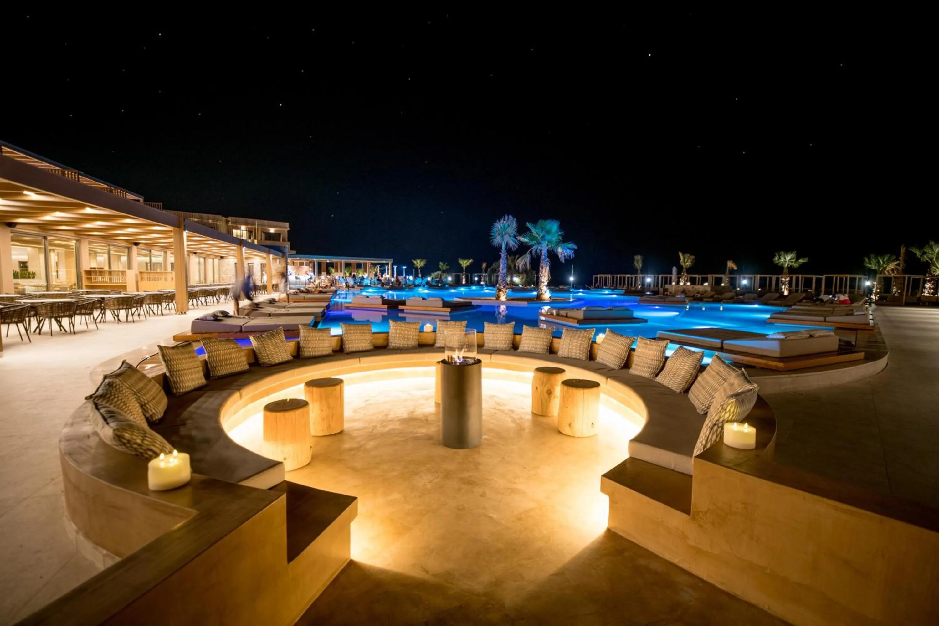 Swimming pool in SENSEANA Sea Side Resort & Aquadventure