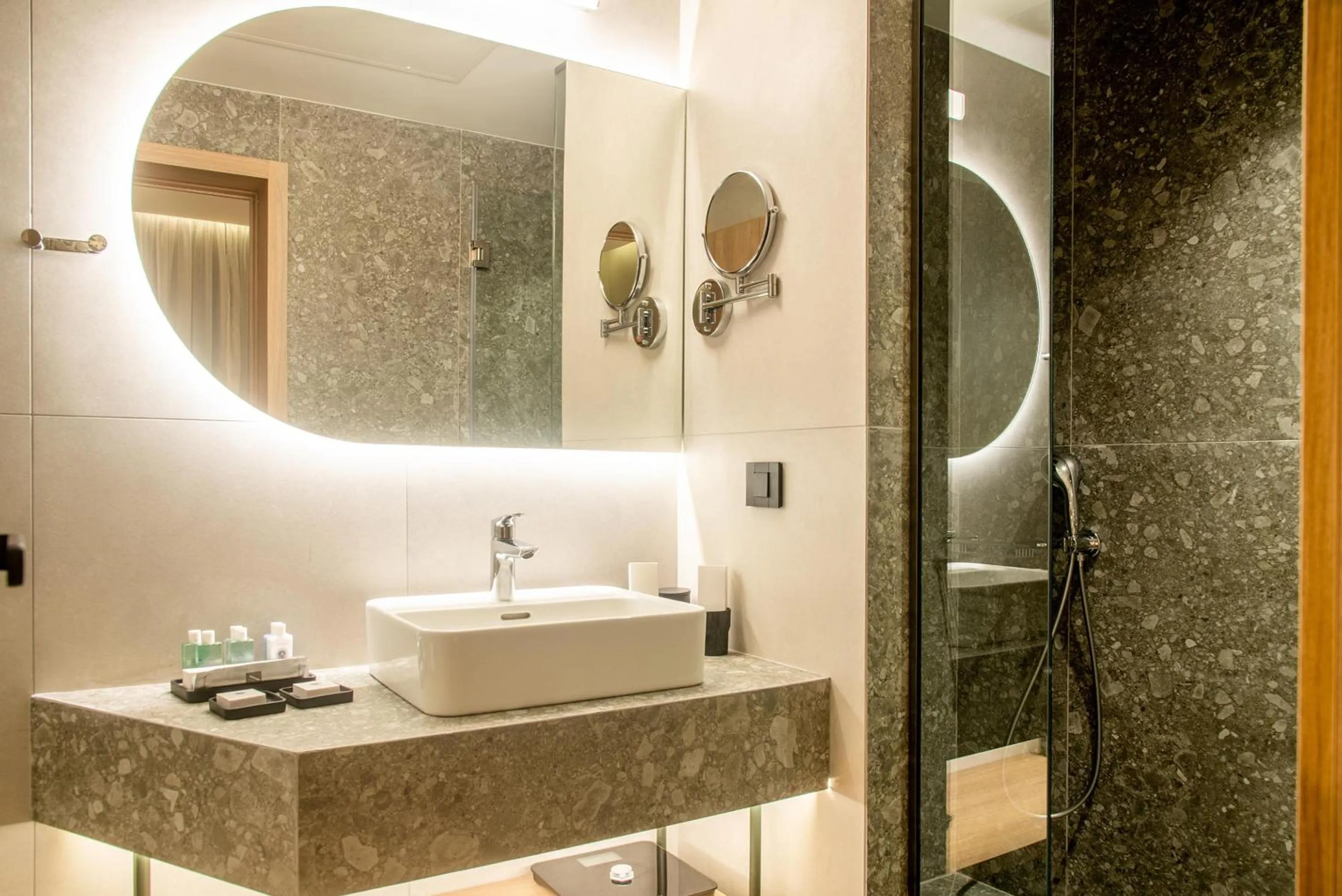 Bathroom in SENSEANA Sea Side Resort & Aquadventure