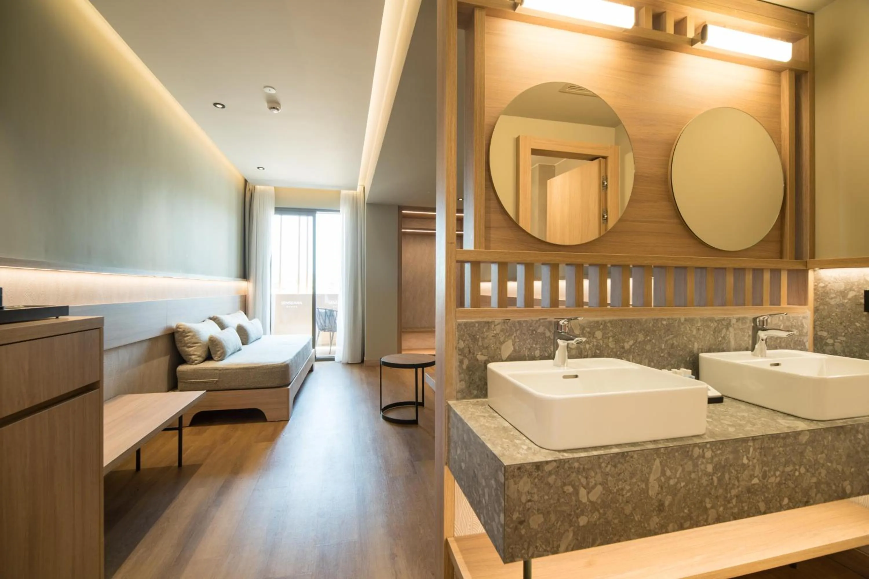 Bathroom in SENSEANA Sea Side Resort & Aquadventure