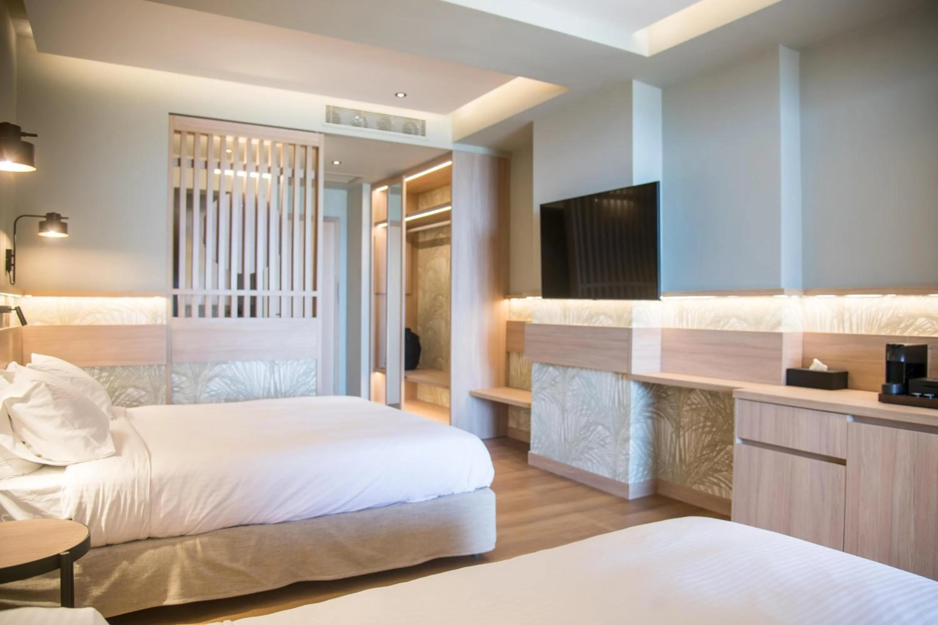 Photo of the whole room, Bed in SENSEANA Sea Side Resort & Aquadventure