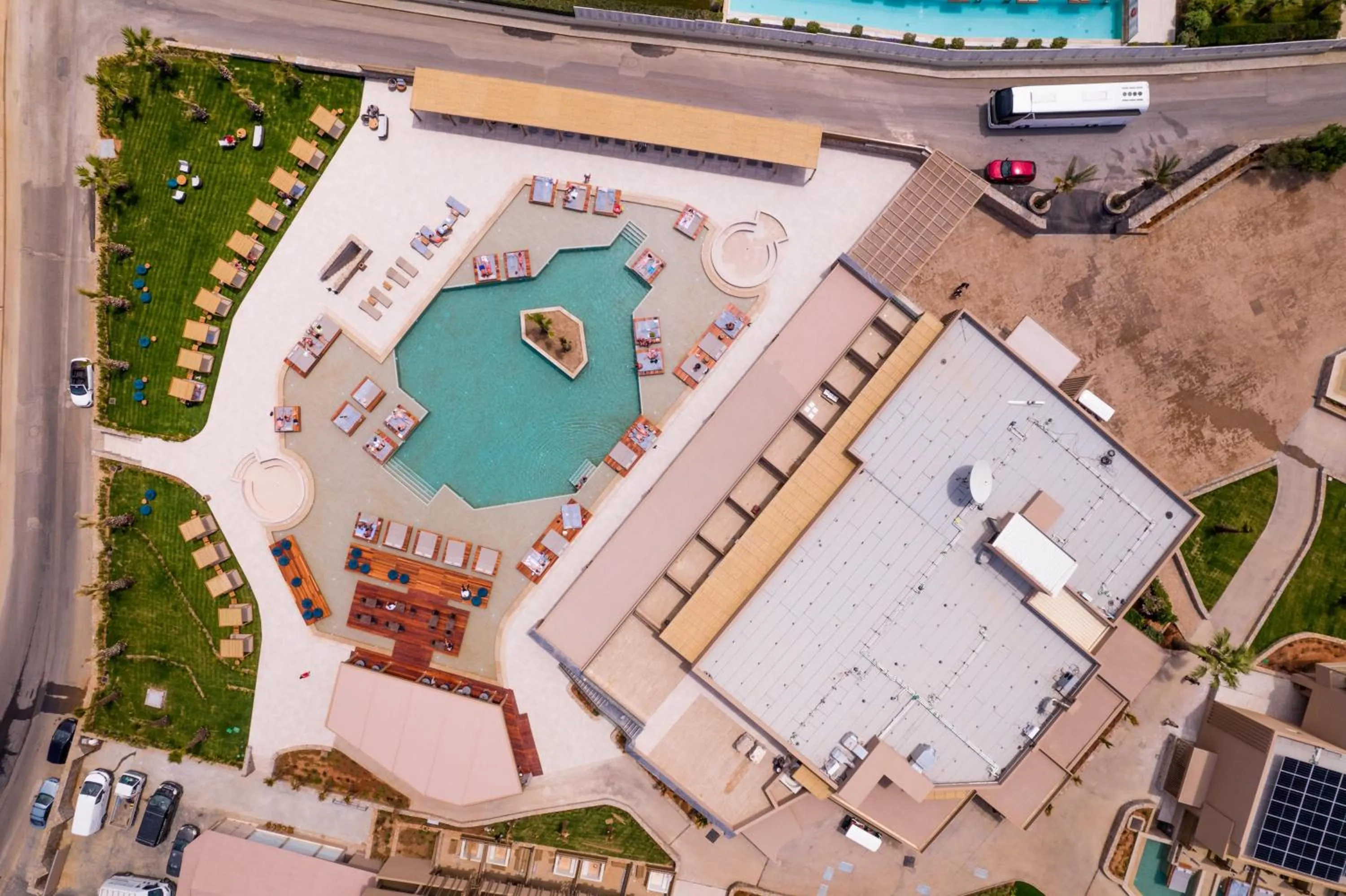 Bird's eye view in SENSEANA Sea Side Resort & Aquadventure