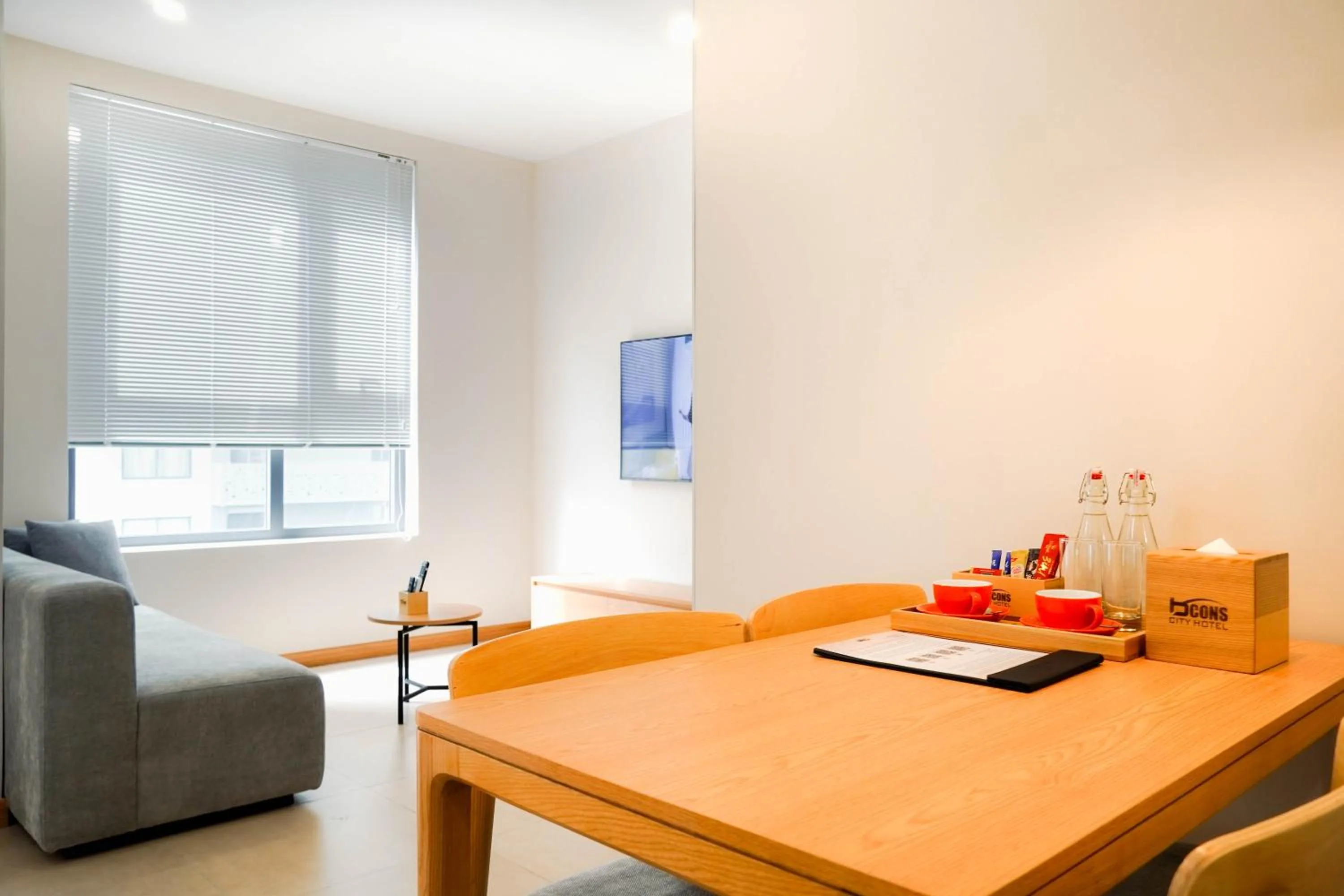 Bedroom in Bcons City Hotel