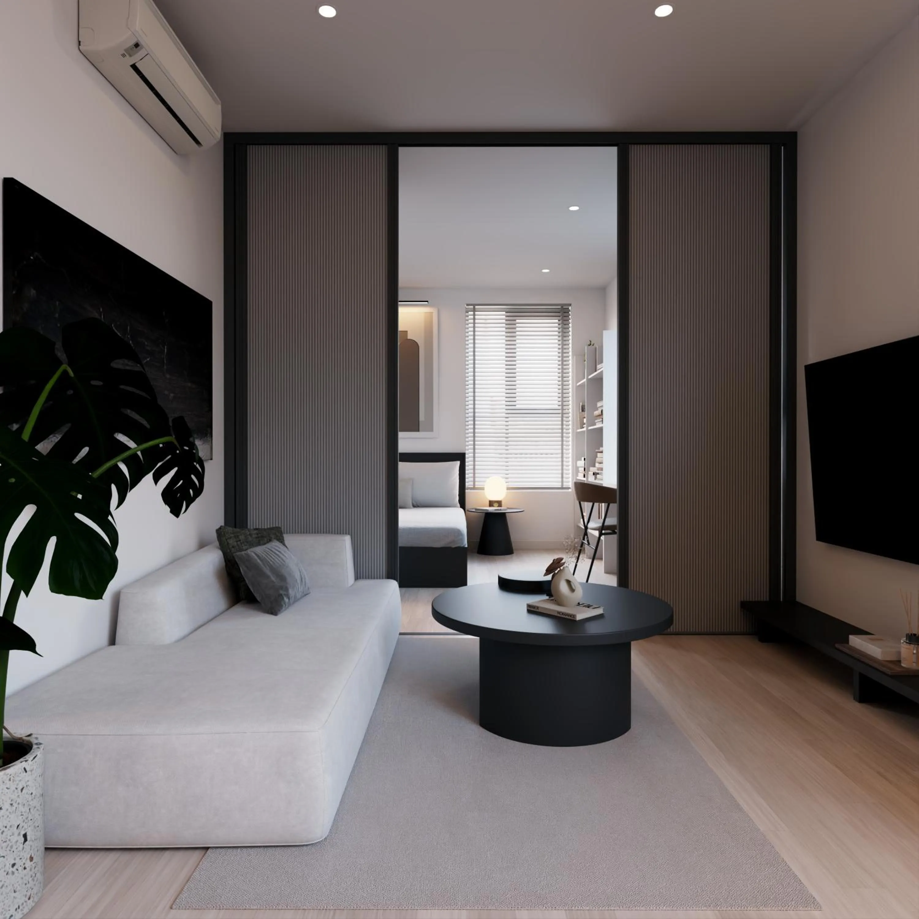 Living room in Bcons City Hotel