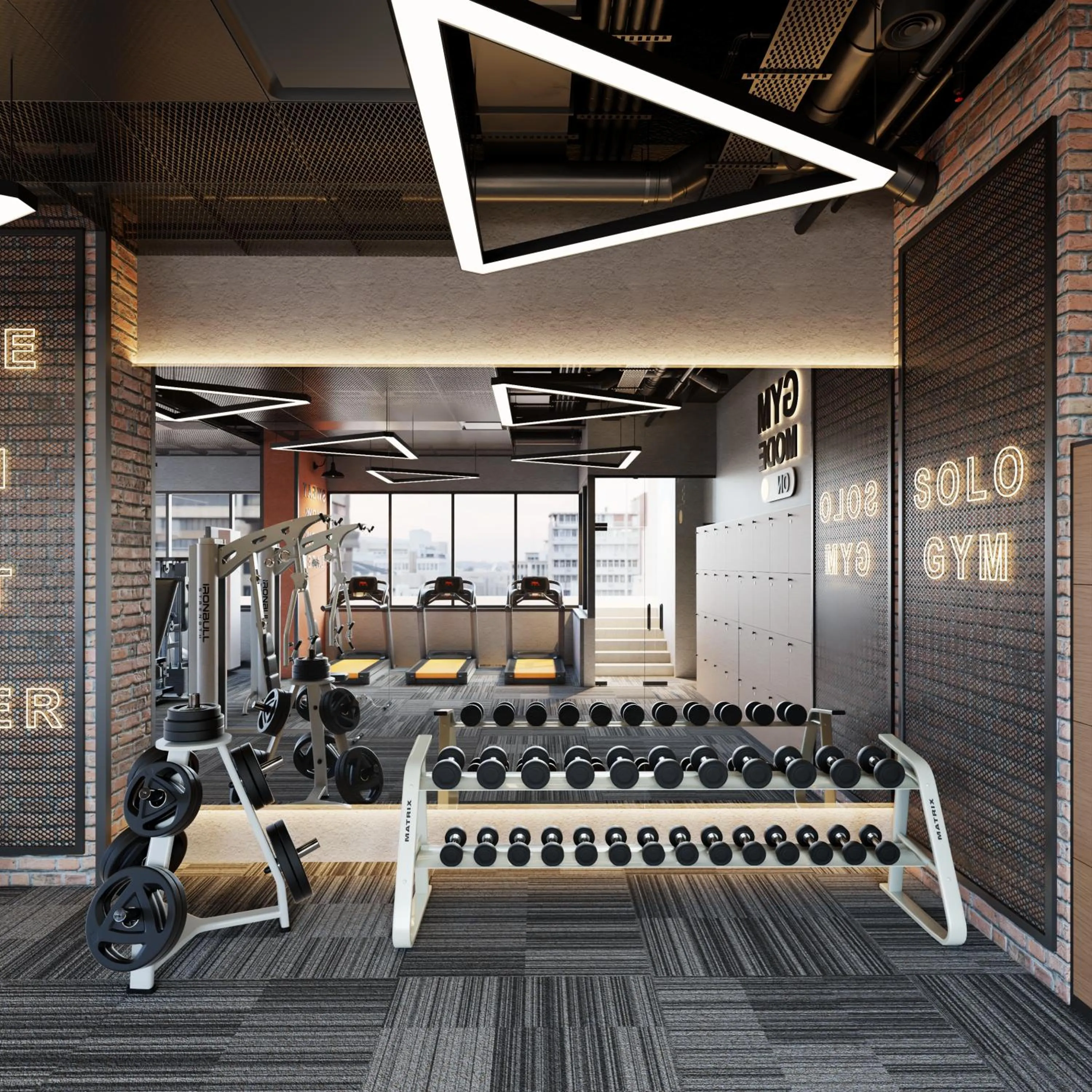 Fitness centre/facilities in Bcons City Hotel