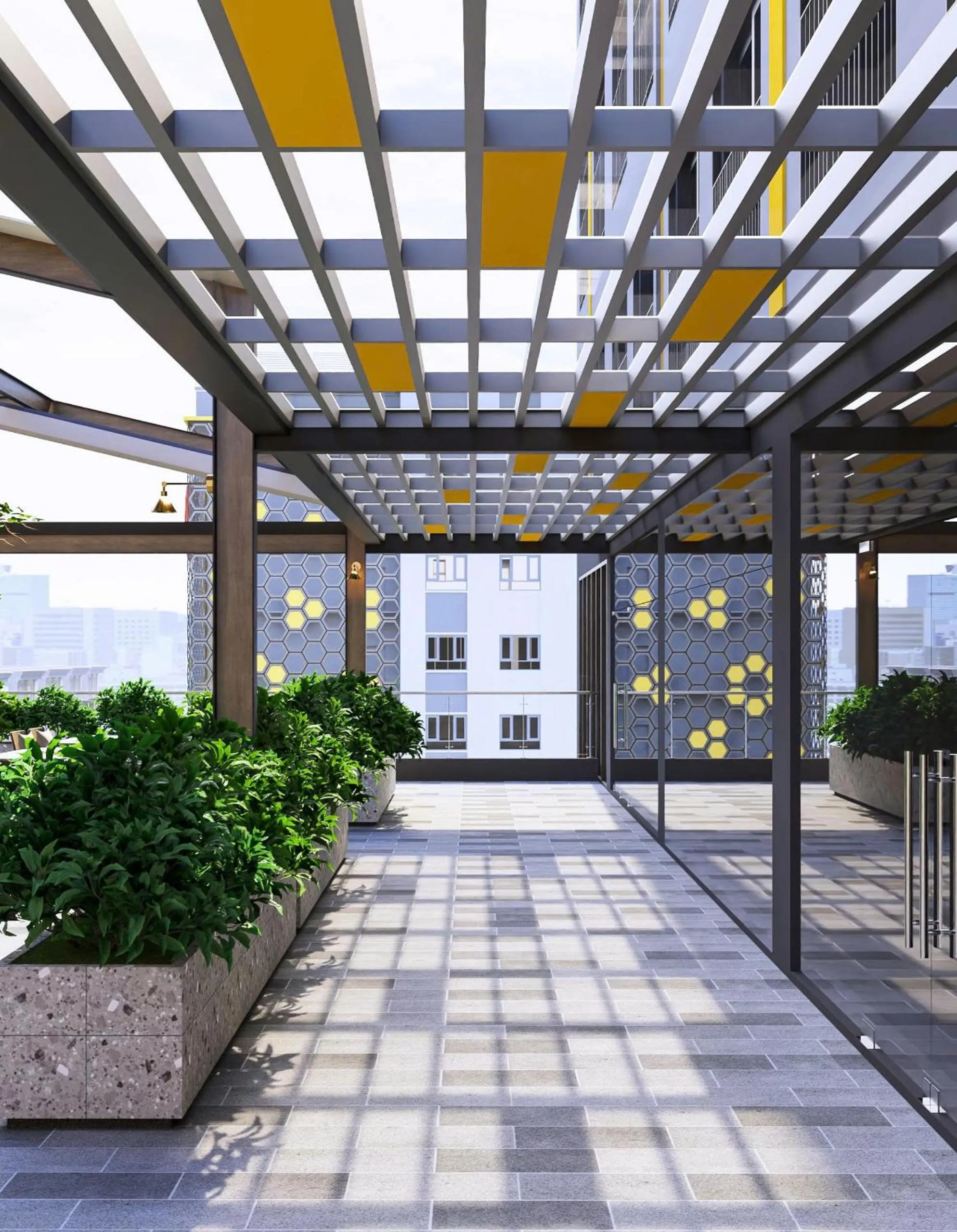 Restaurant/places to eat in Bcons City Hotel