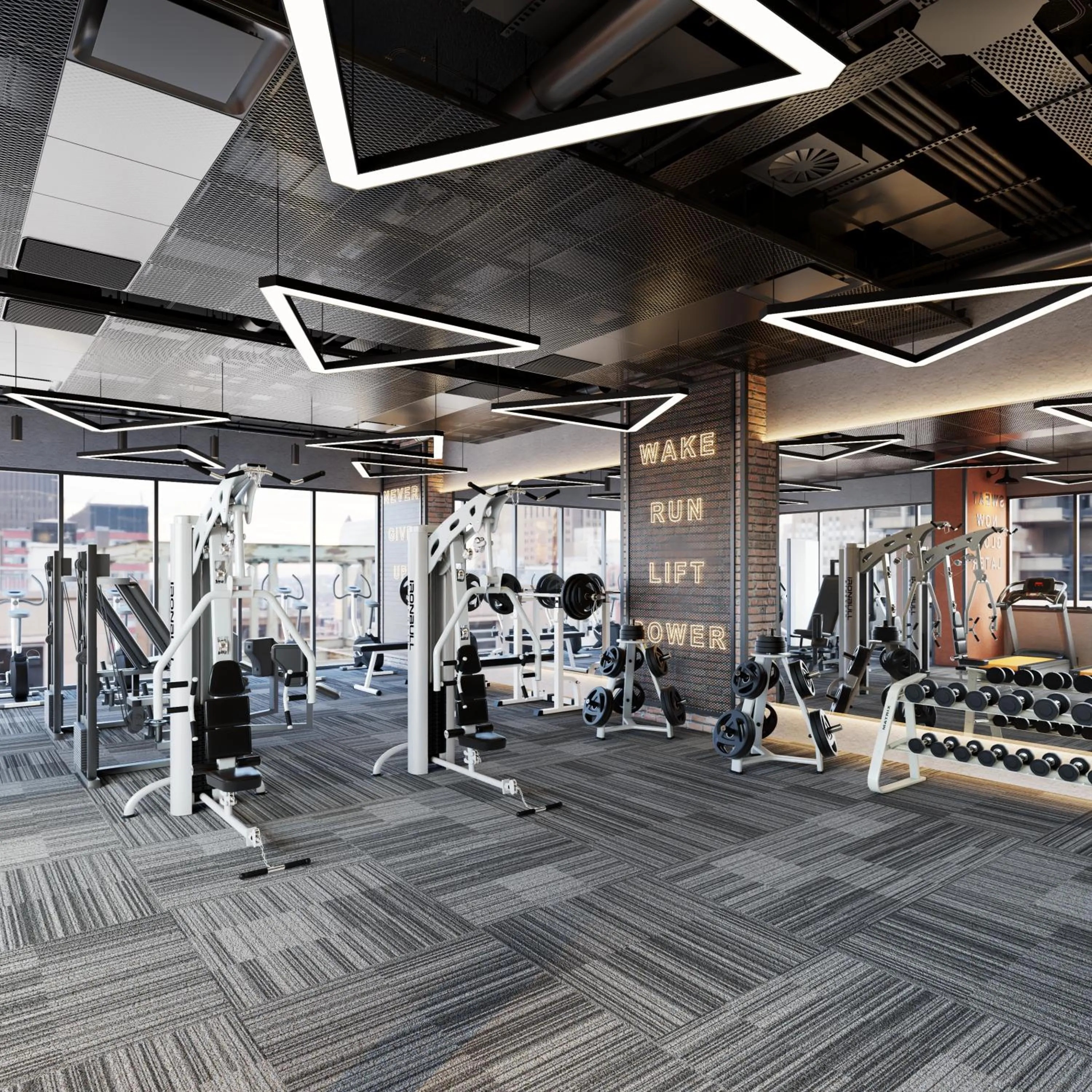 Fitness centre/facilities in Bcons City Hotel