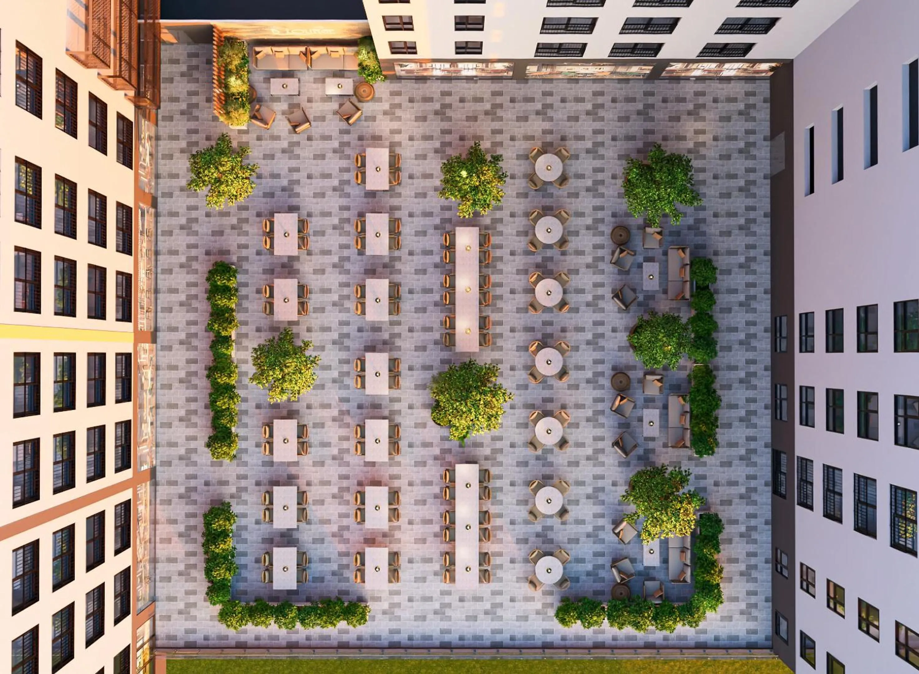 Restaurant/places to eat in Bcons City Hotel