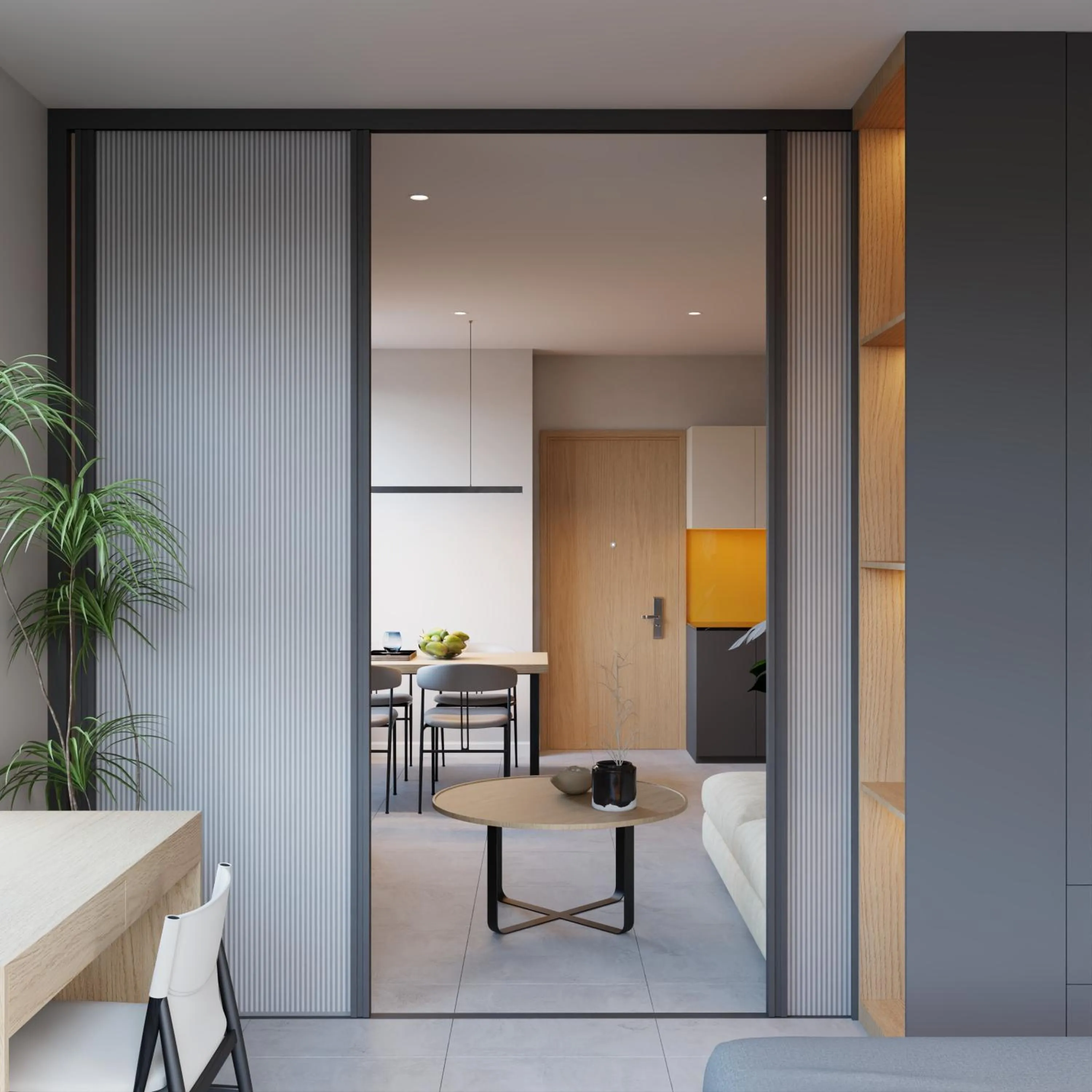 Living room in Bcons City Hotel