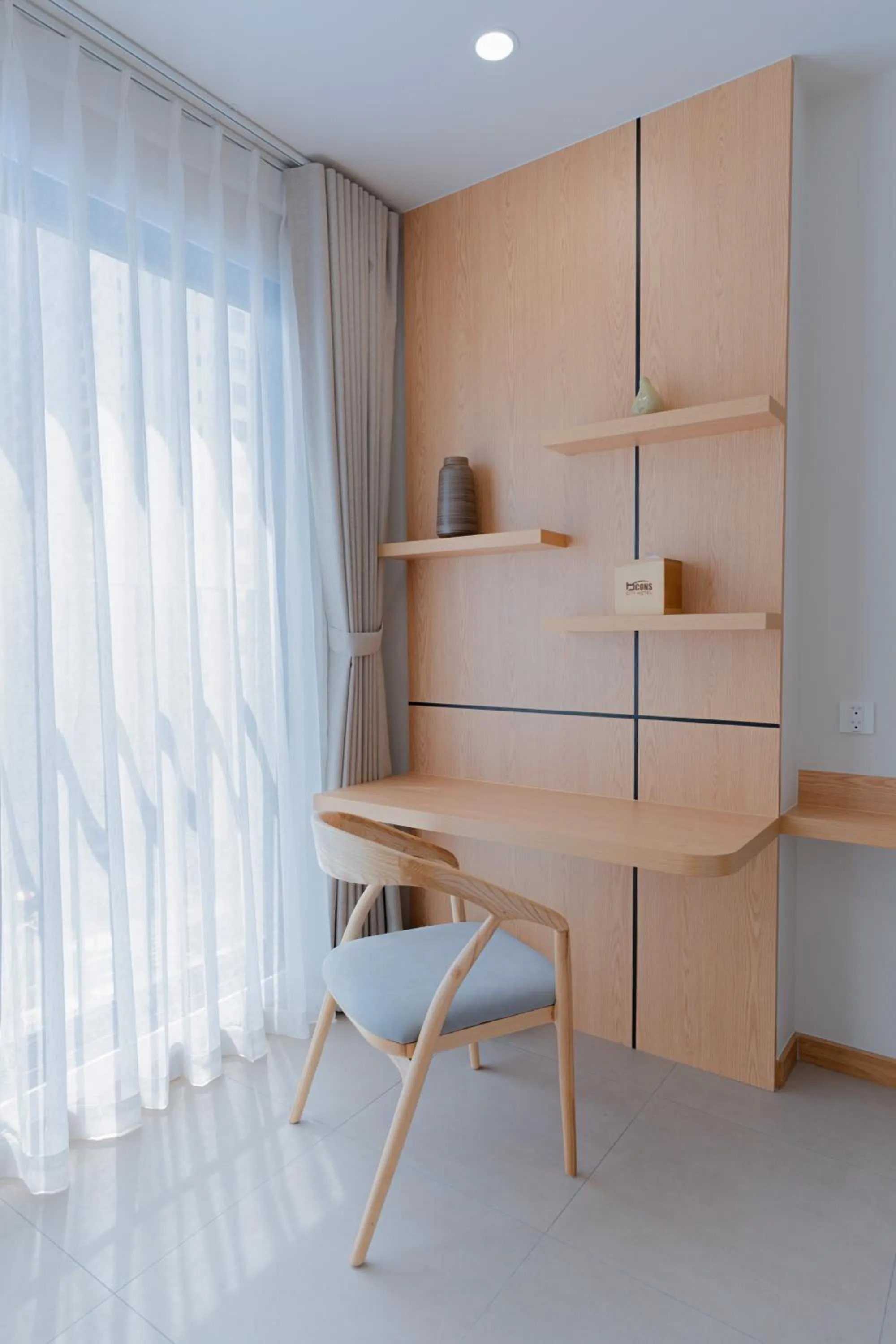 Bedroom in Bcons City Hotel