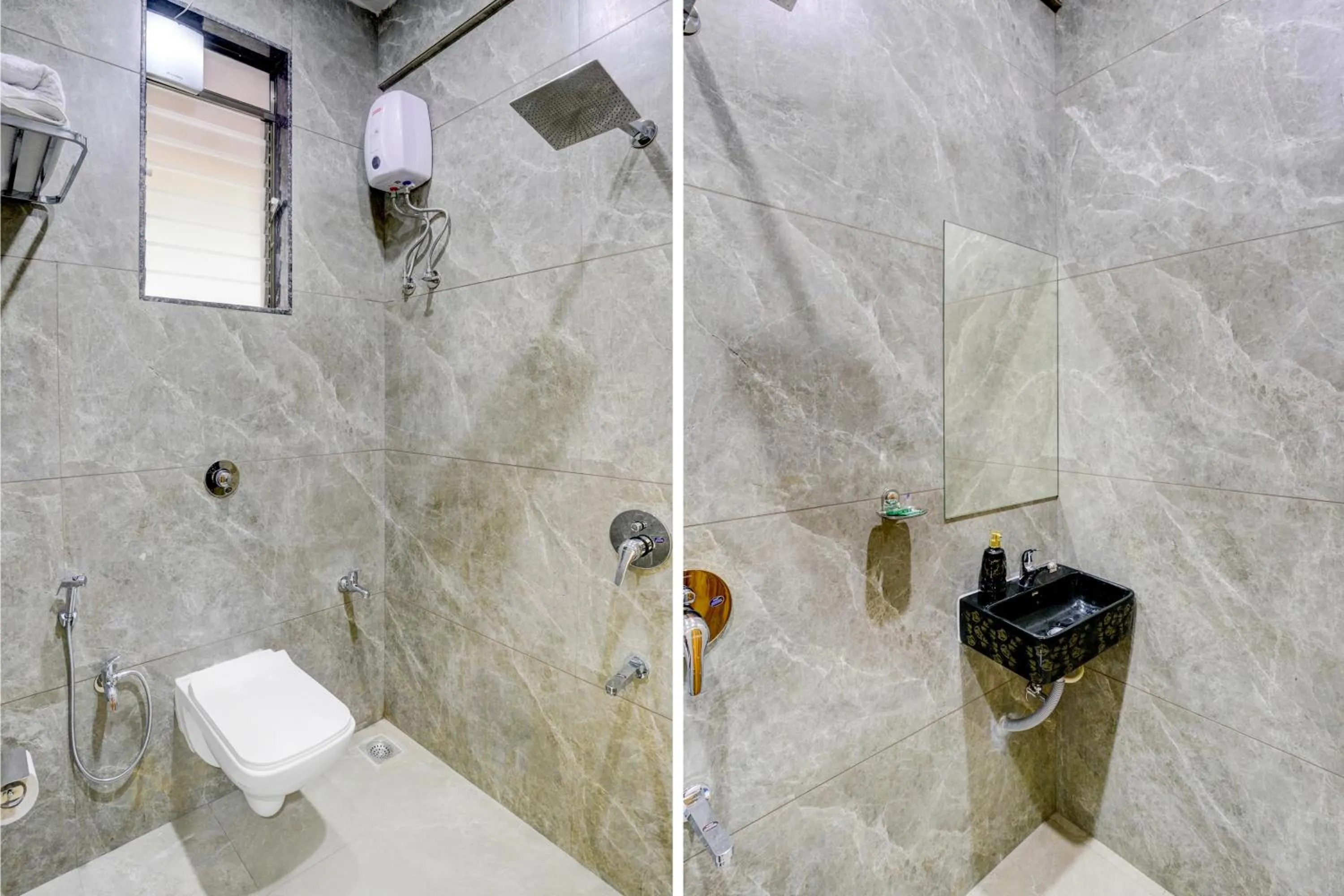 Bathroom in Super Collection O Kalamboli New Panvel Formerly Golden Paradise