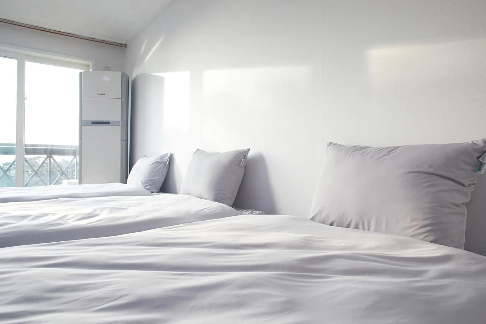 Bed in Jeju Tovice Condo New Building