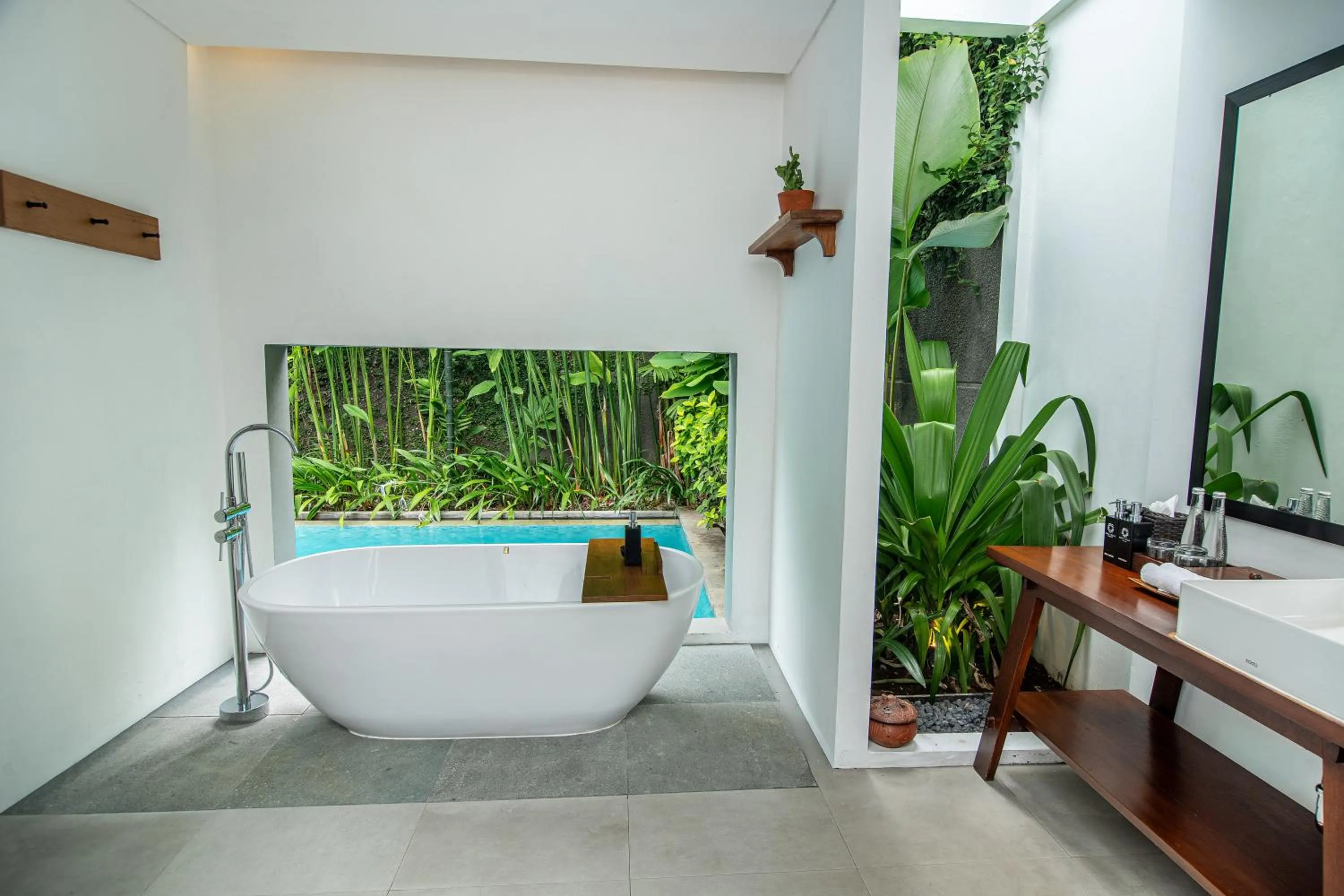 Bathroom in Abia Villa Legian