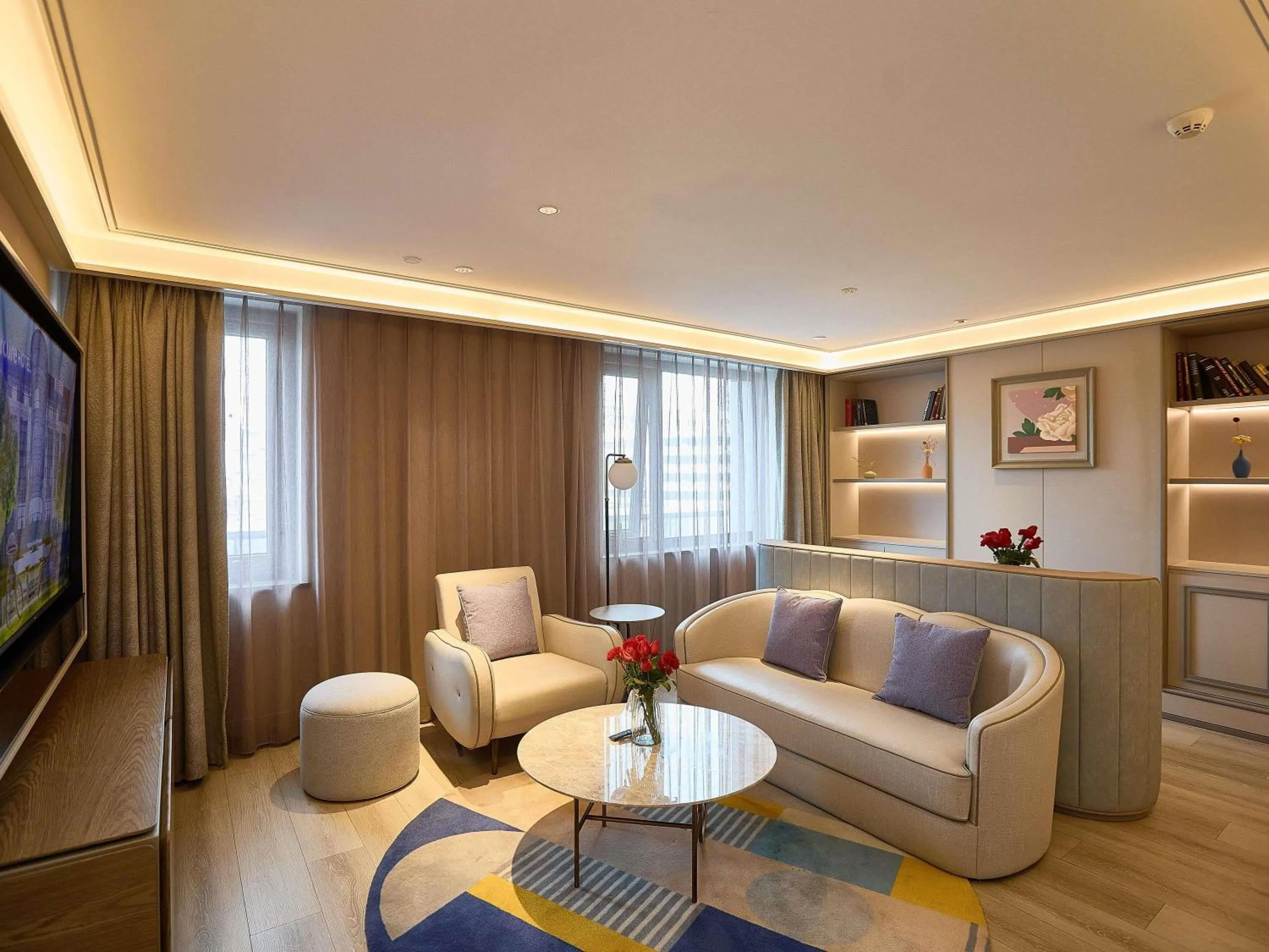 Photo of the whole room in Mercure Beijing Anzhen Olympic Center