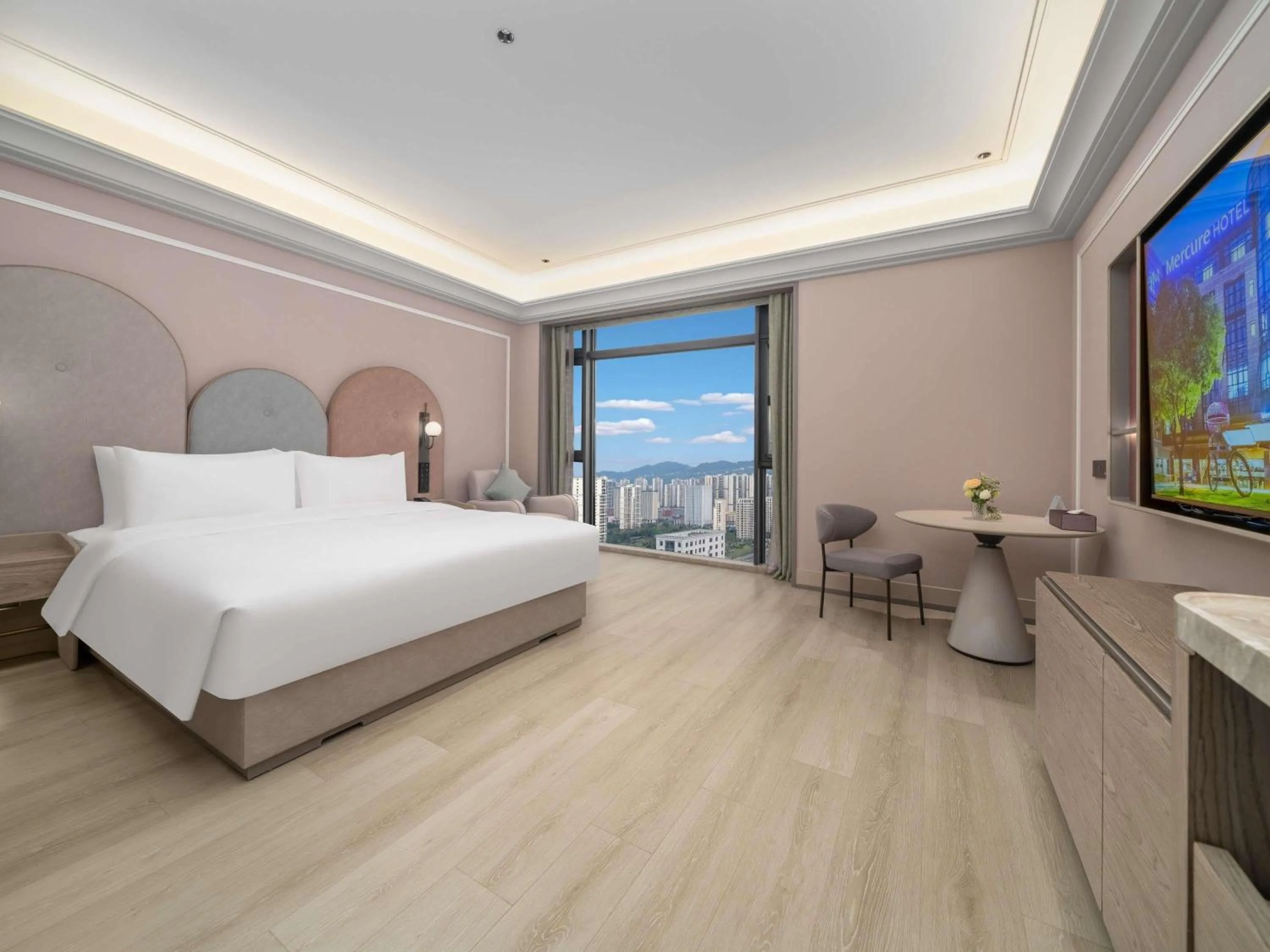 Bedroom, Bed in Mercure Hangzhou Gongshu Wanda Plaza