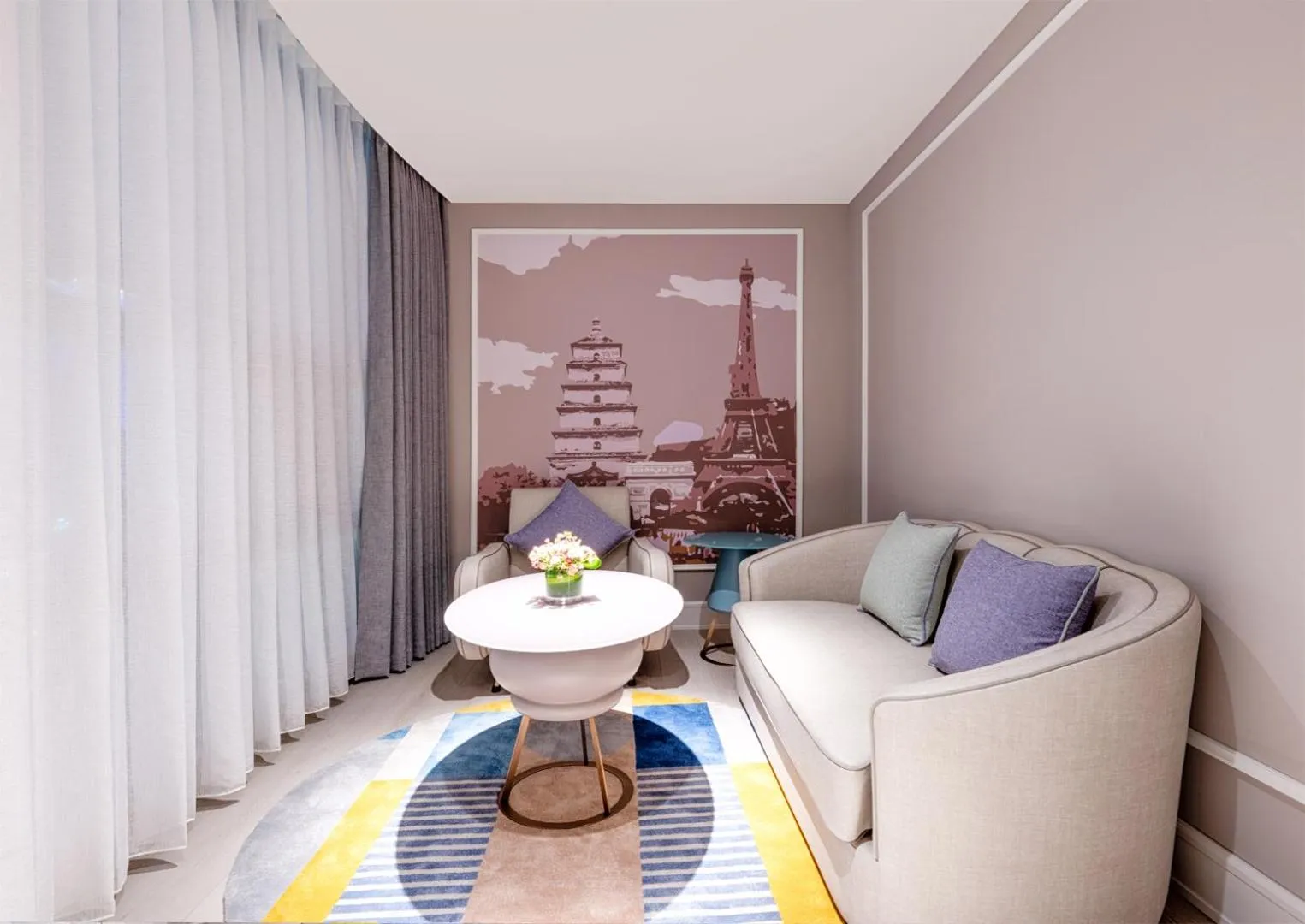 Seating area in Mercure Xi'an High-tech Zone Center