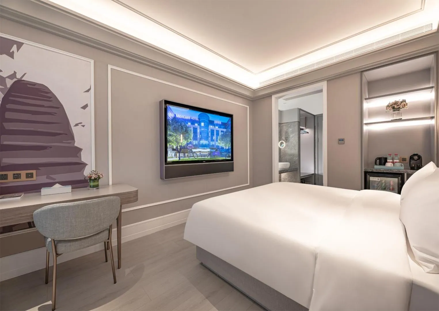Photo of the whole room, Bed in Mercure Xi'an High-tech Zone Center