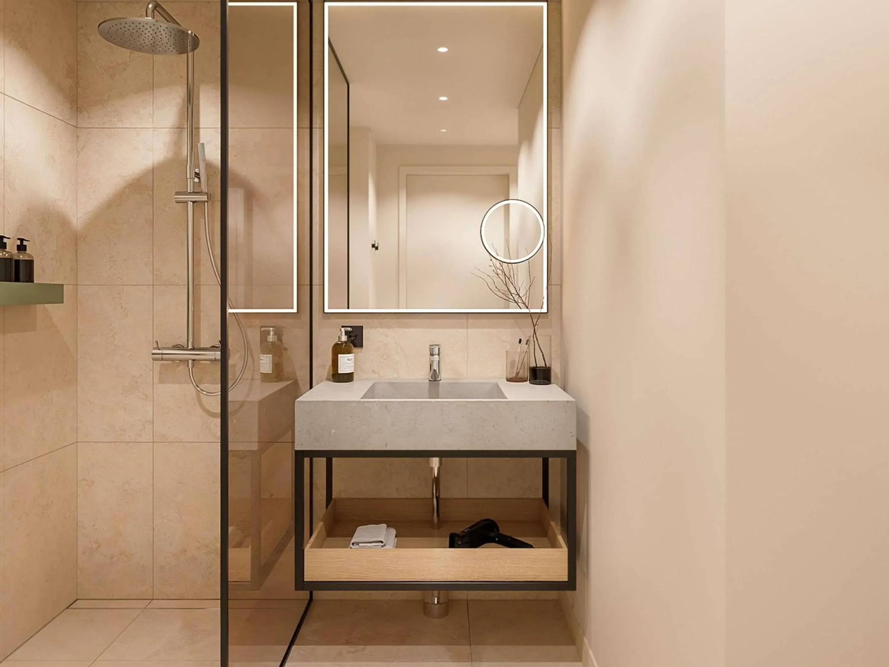 Standard King Room with Courtyard View and Terrace in Novotel Tallinn Standard King Room with Courtyard View and Terrace in Novotel Tallinn