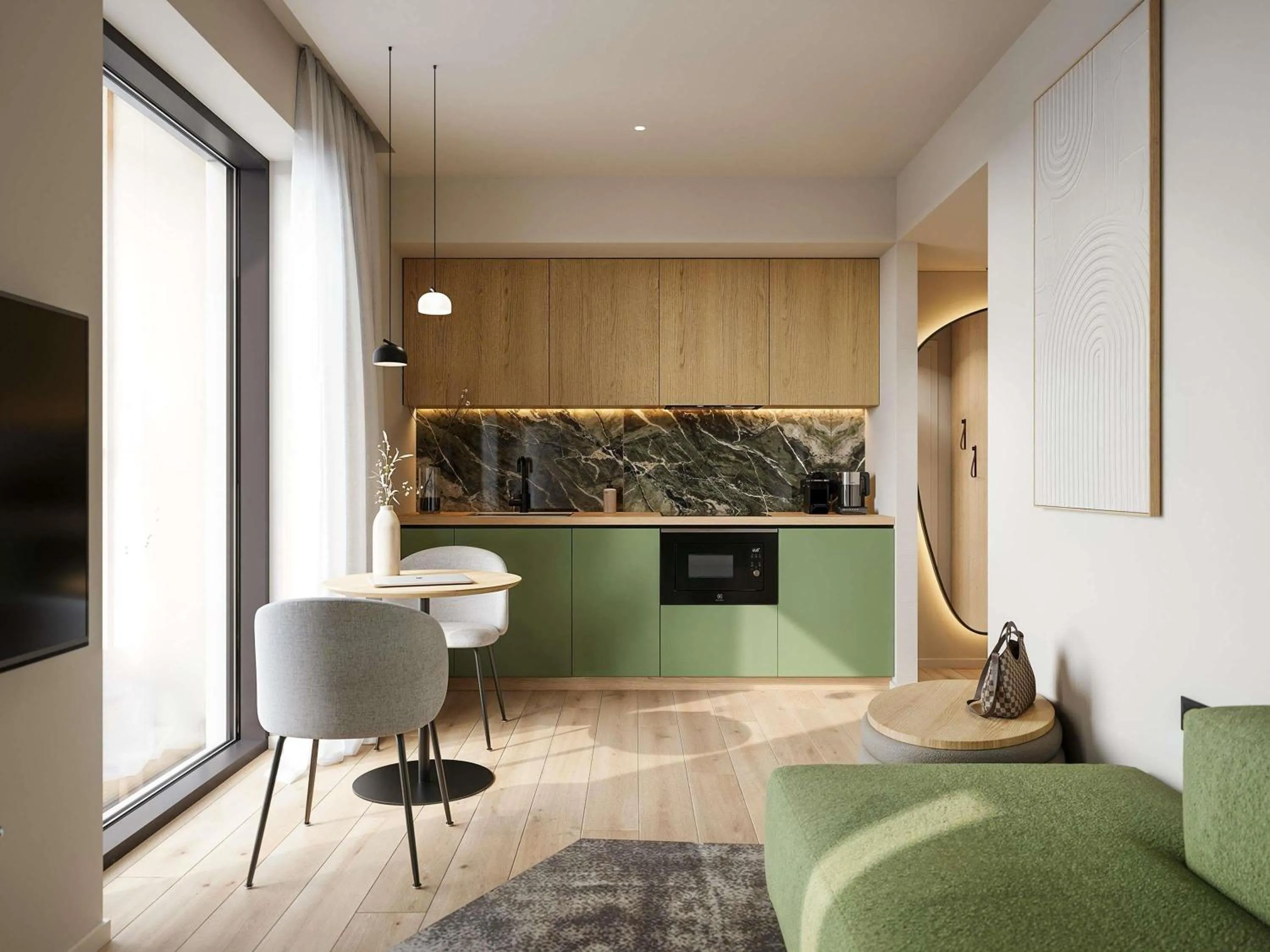 Bedroom in Novotel Tallinn