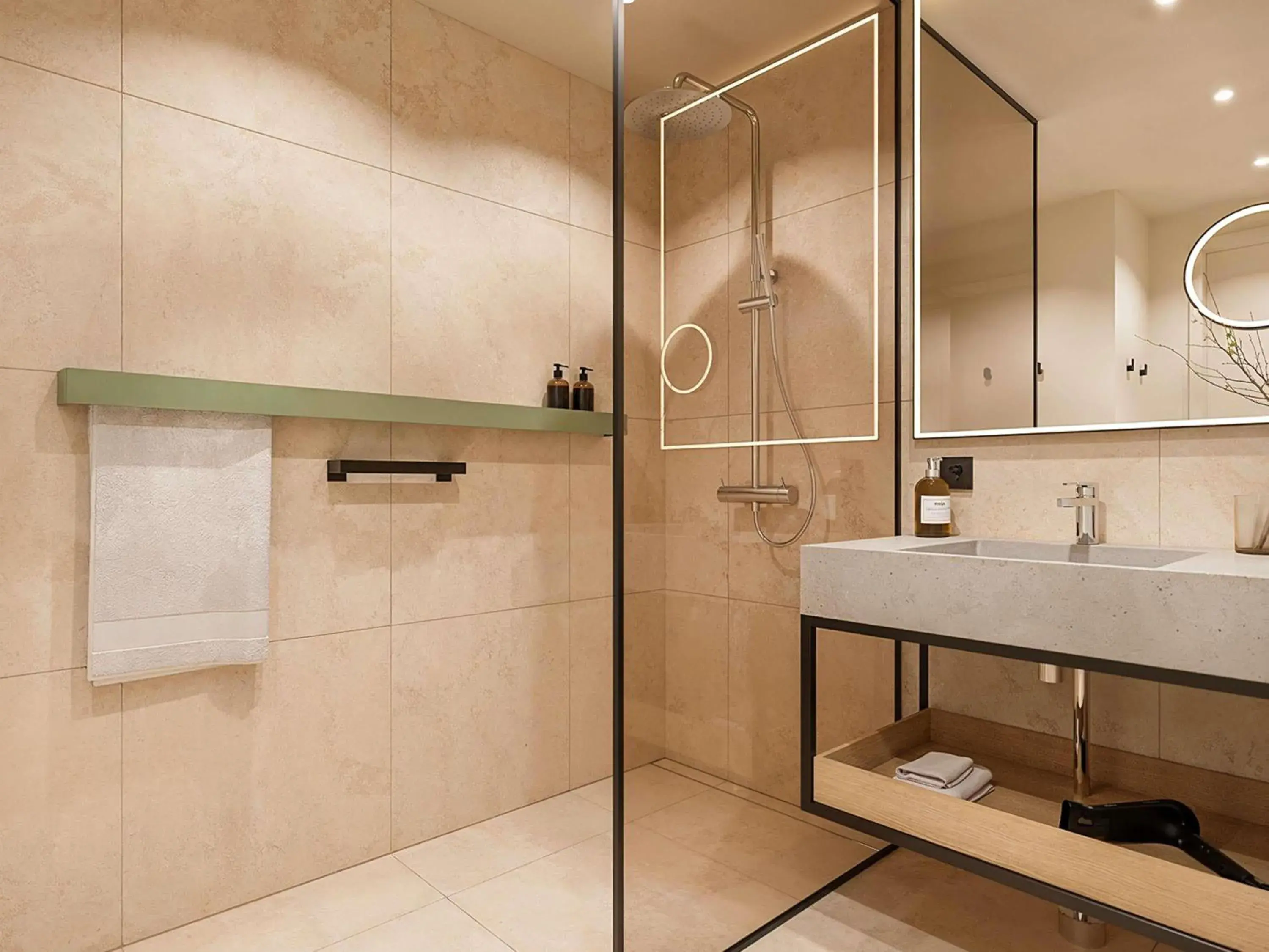 Deluxe Family Room with King Bed, Sofa and Old Town View in Novotel Tallinn Deluxe Family Room with King Bed, Sofa and Old Town View in Novotel Tallinn