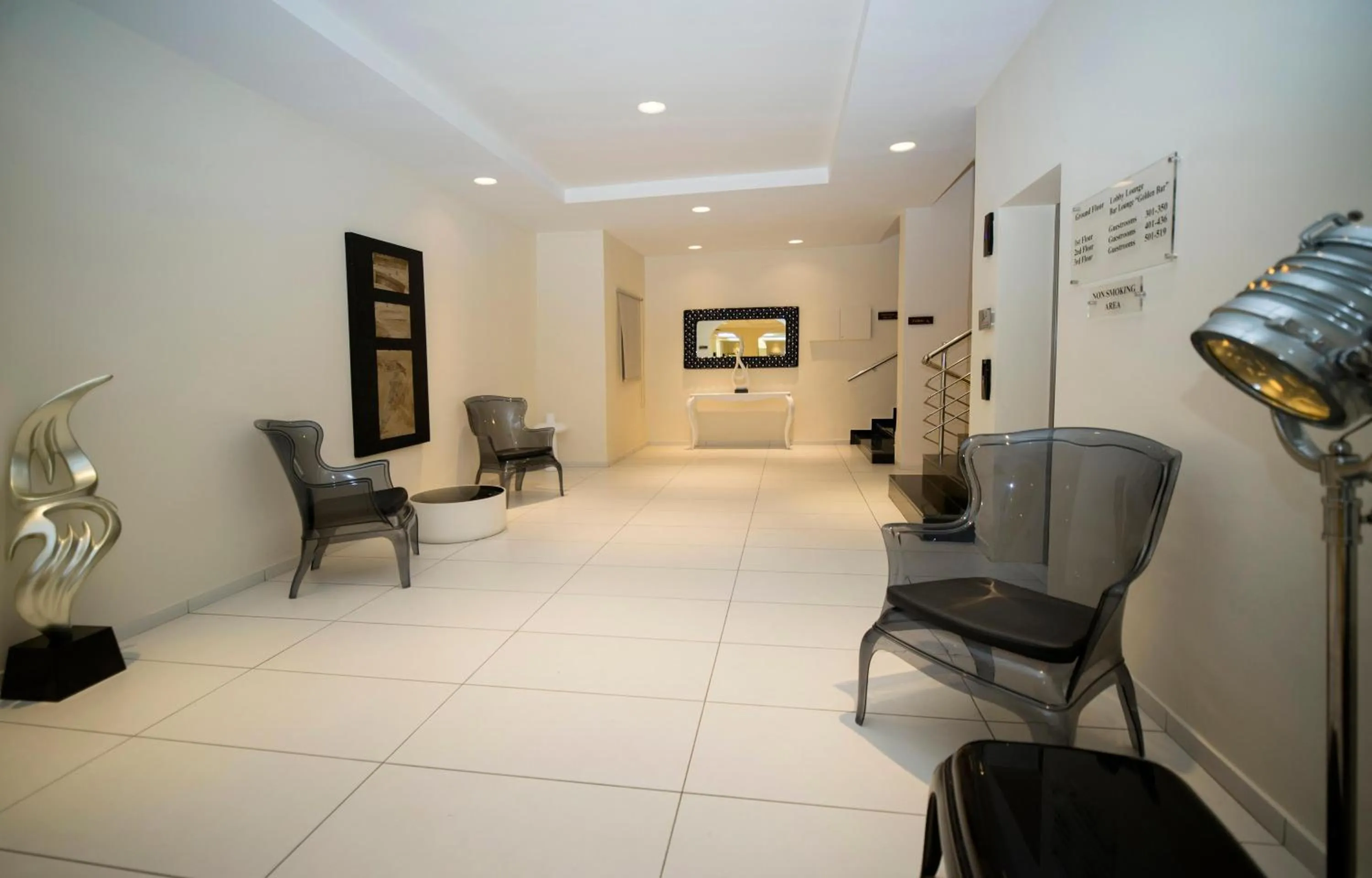 Lobby or reception in Golden Beach